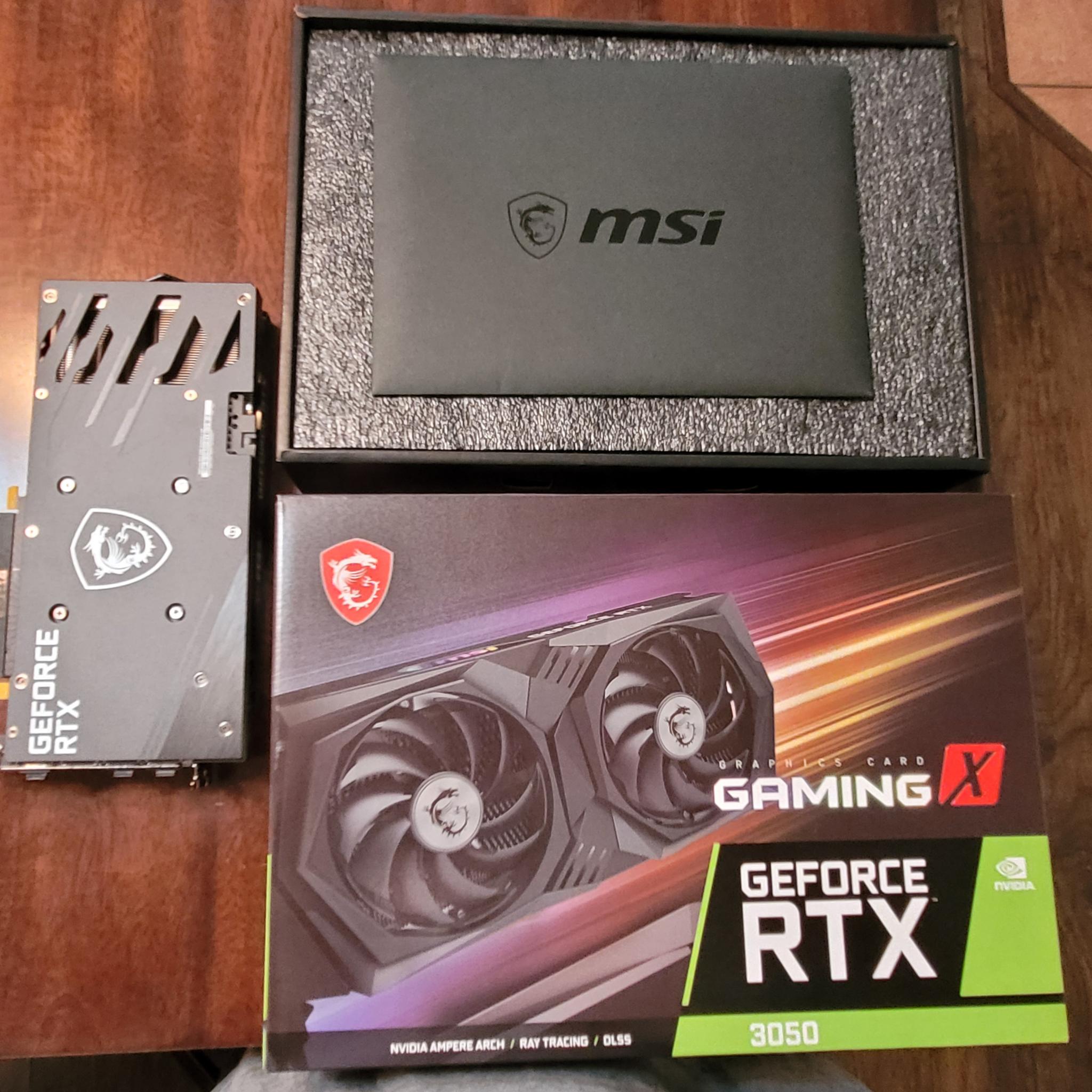 MSI Gaming GeForce RTX 3050 8GB