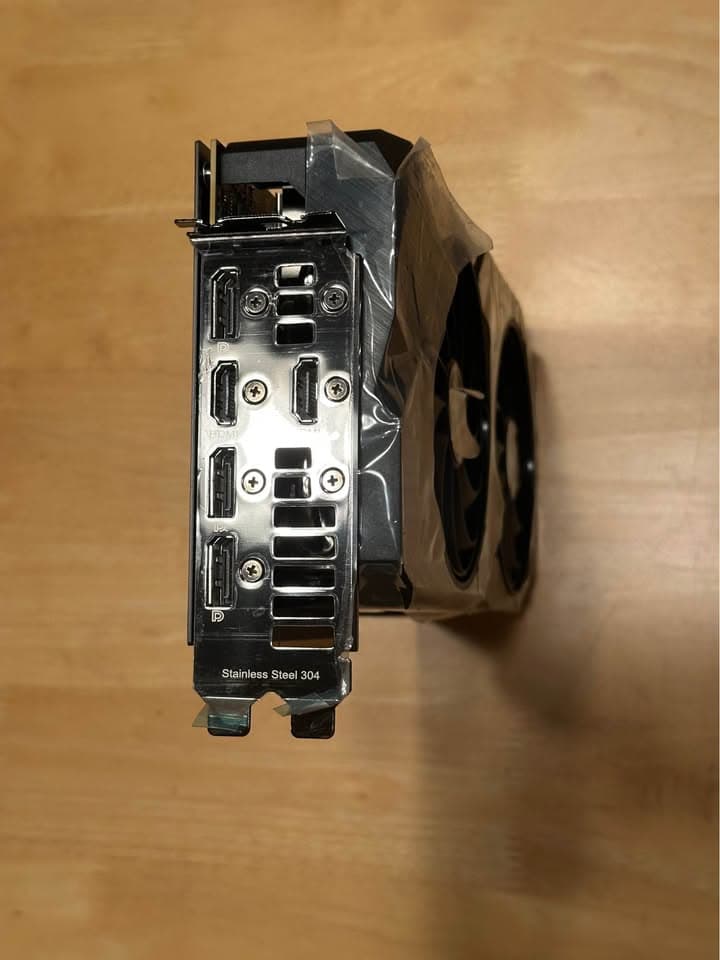 Open box Asus RTX 3060 Ti Dual OC 8GB