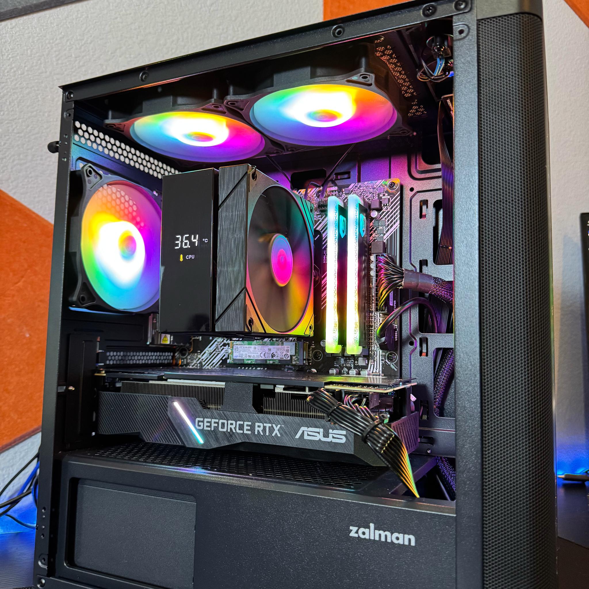 Ryzen 5 5500 + RTX 2080 Super Gaming PC Build