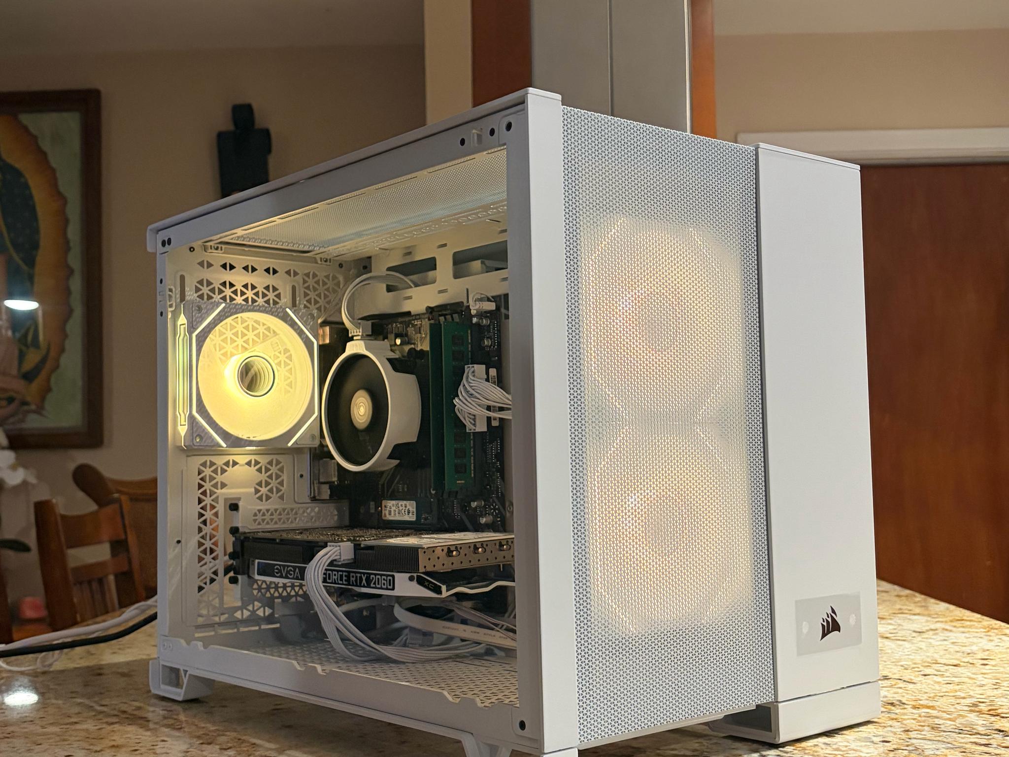 White Gaming PC | RTX 2060 6GB | RYZEN 7 2700X| 16GB RAM | 500GB SSD | Wi-Fi + Bluetooth