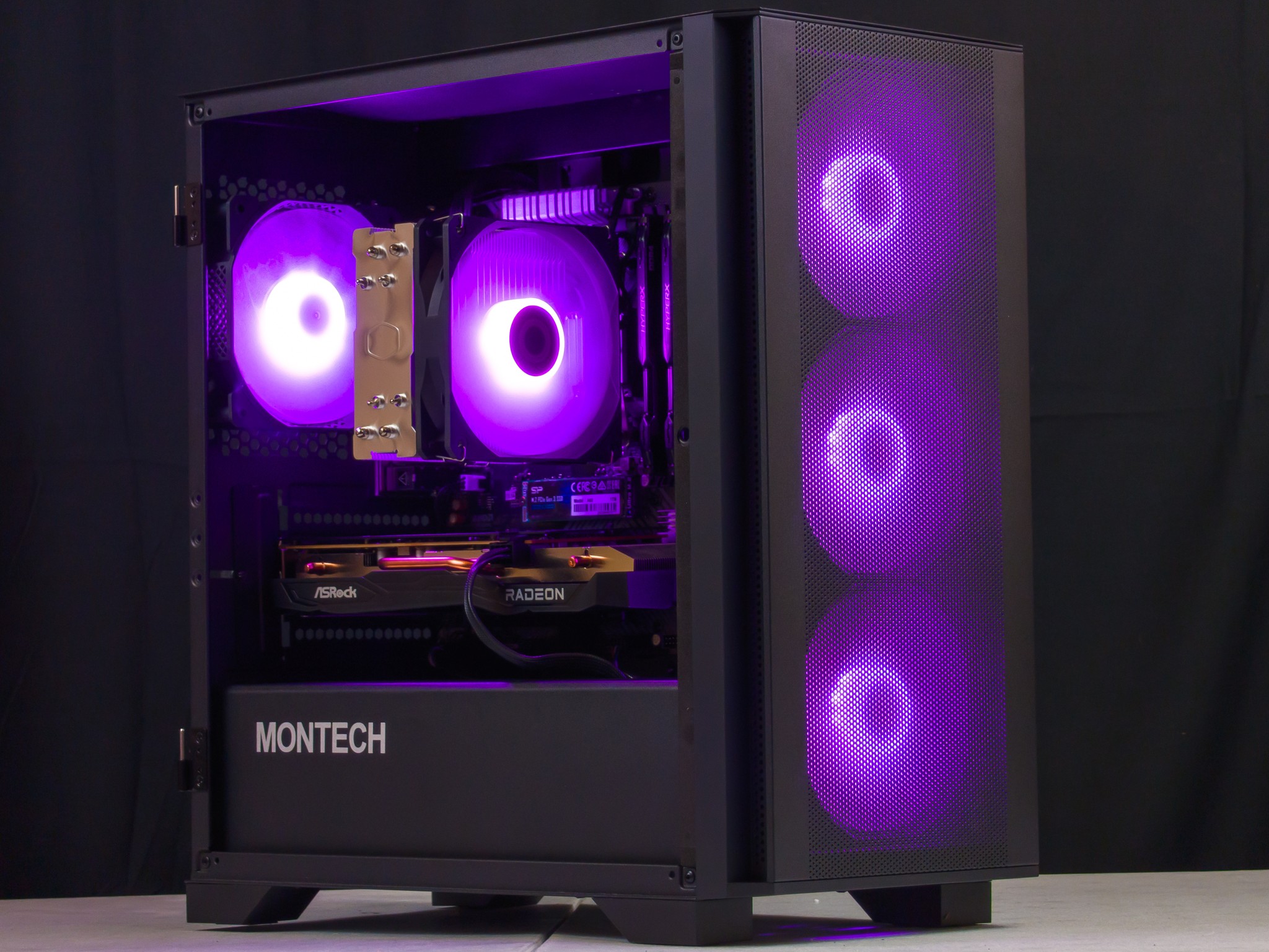 💜🖤 RX 7600 / Ryzen 5 3600 / 16GB Gaming PC 🖤💜