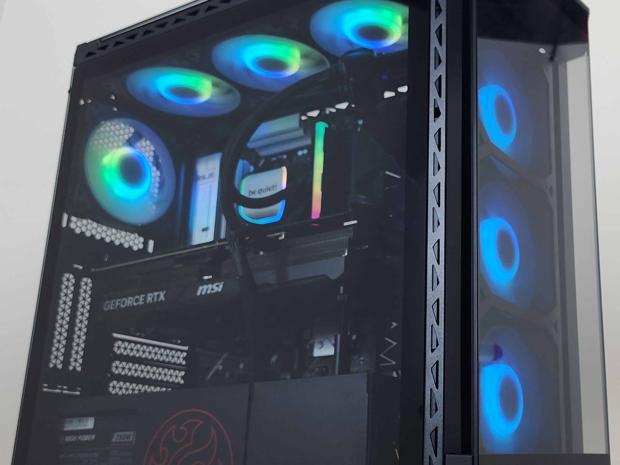 Gaming PC Ryzen 7 7800X3D 16GB RAM 1TB SSD RTX 4070 Ti SUPER 16GB Win11 Computer