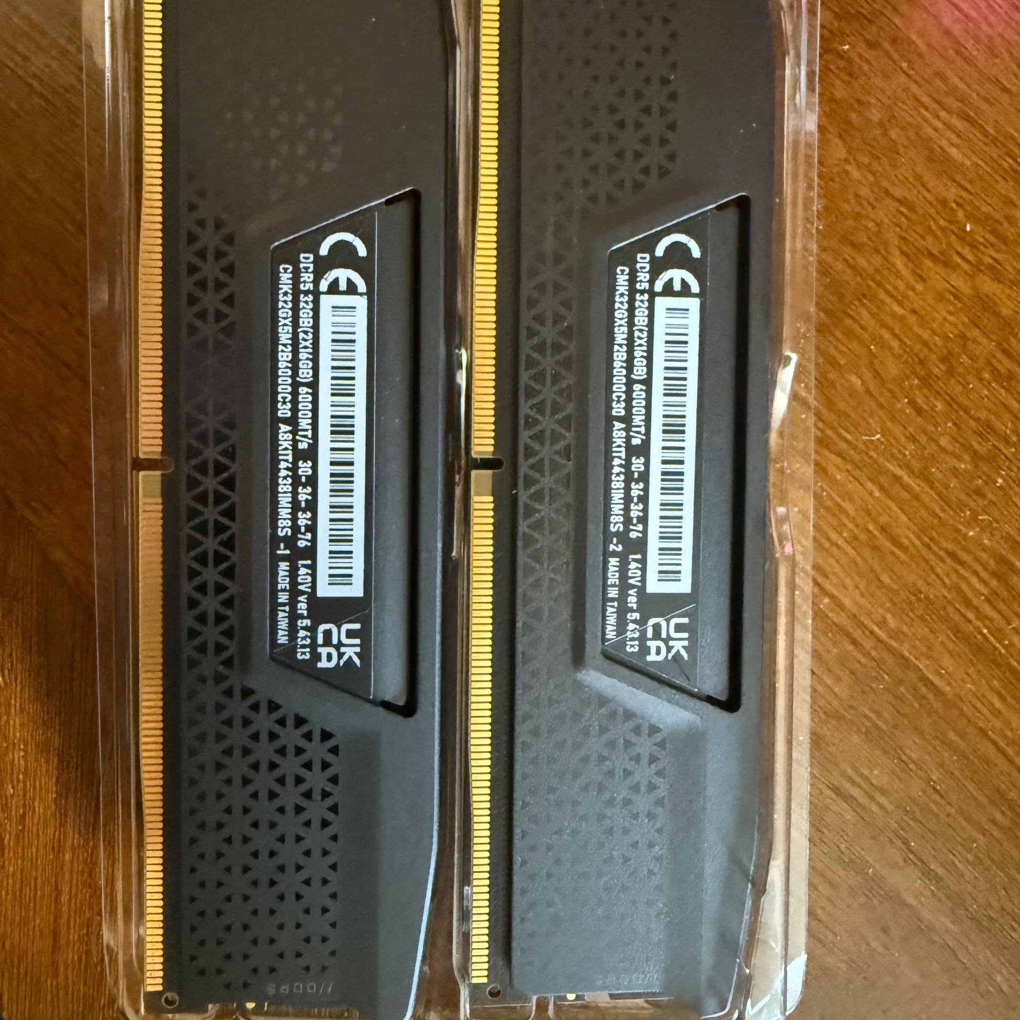 Corsair Vengance 32 GB 6000 MHz