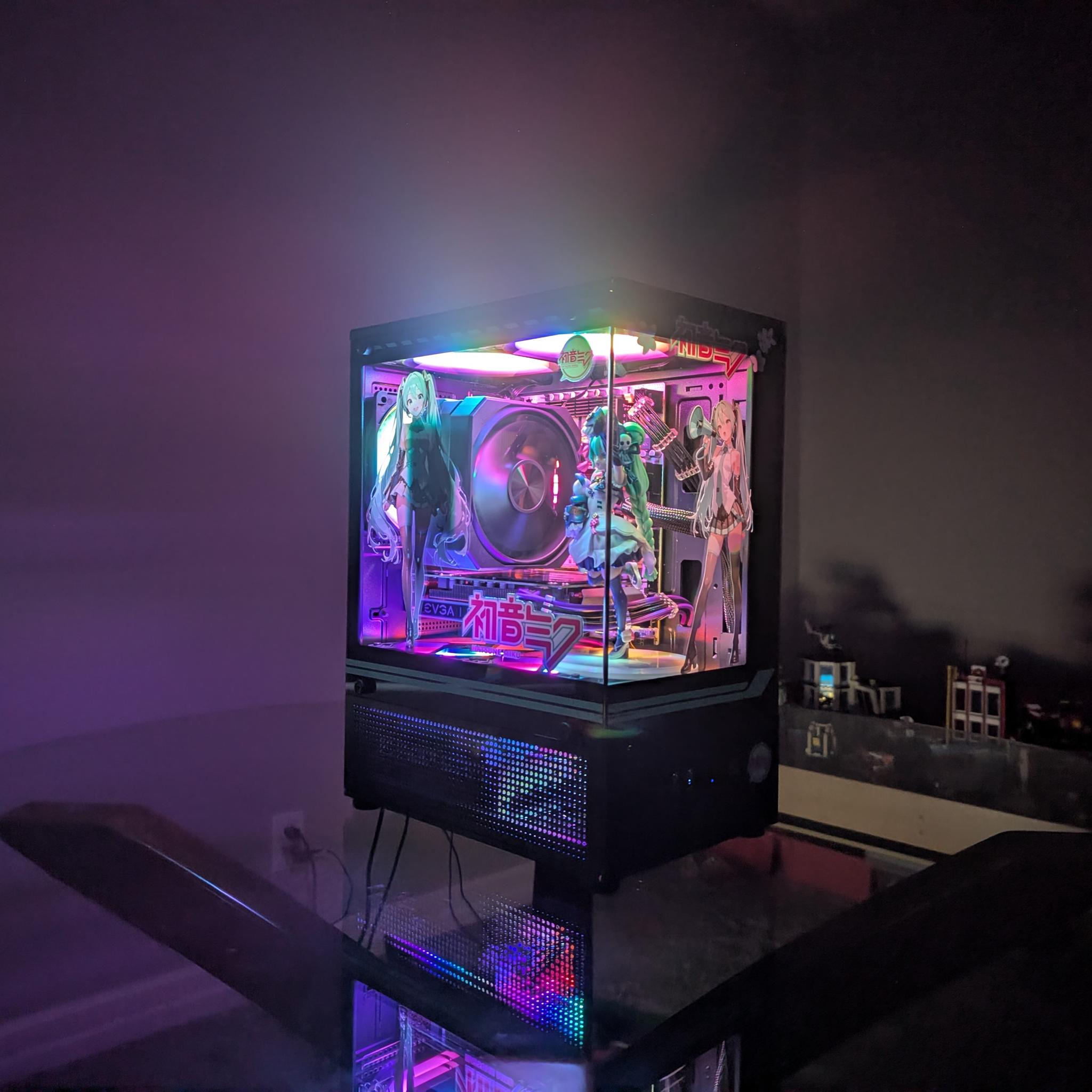 The Hatsune Miku 1080p Gaming PC | Nvidia GTX 1660Ti | Intel 14-core CPU | 16GB RAM | 512GB SSD