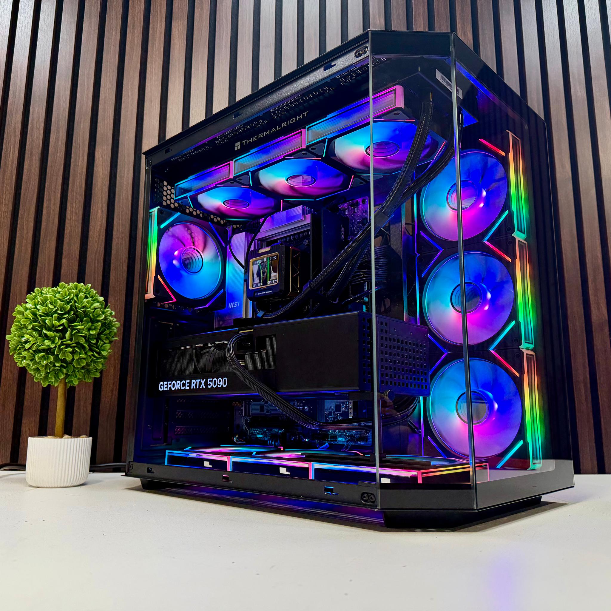 RTX 5090 | Ryzen 9850X3D | 32 DDR5 | 2TB M.2 | 1000 Watt Gold PSU | ARGB Fans