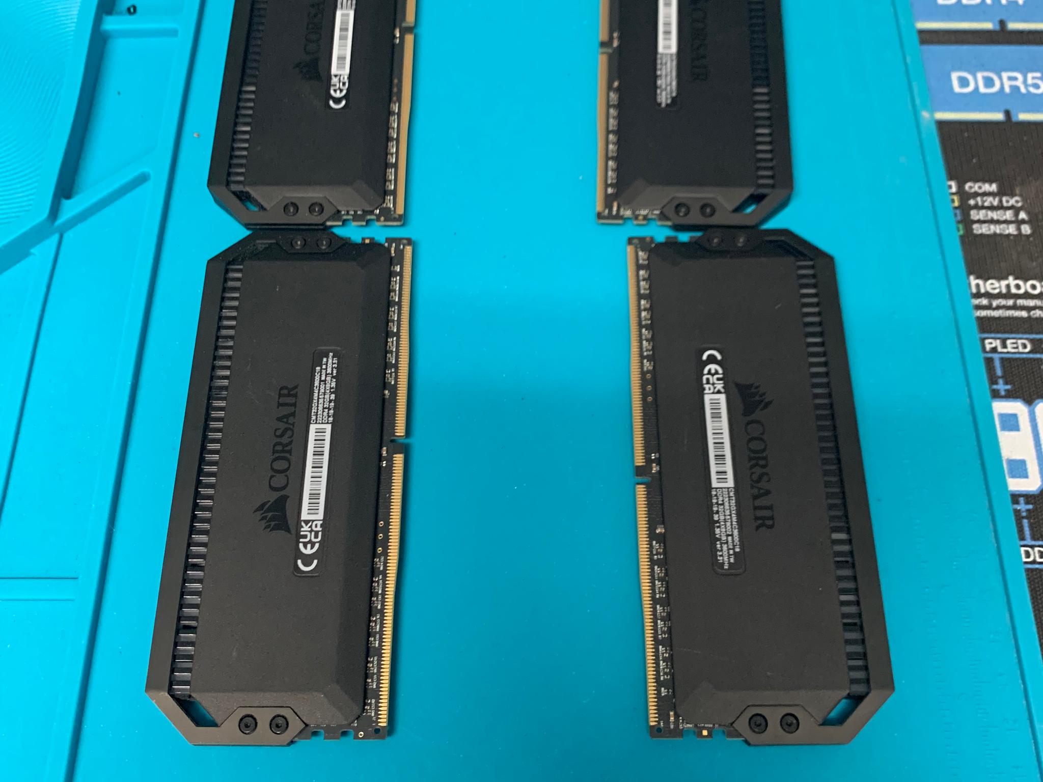 Used Excellent Condition Corsair Dominator Platinum RGB kit