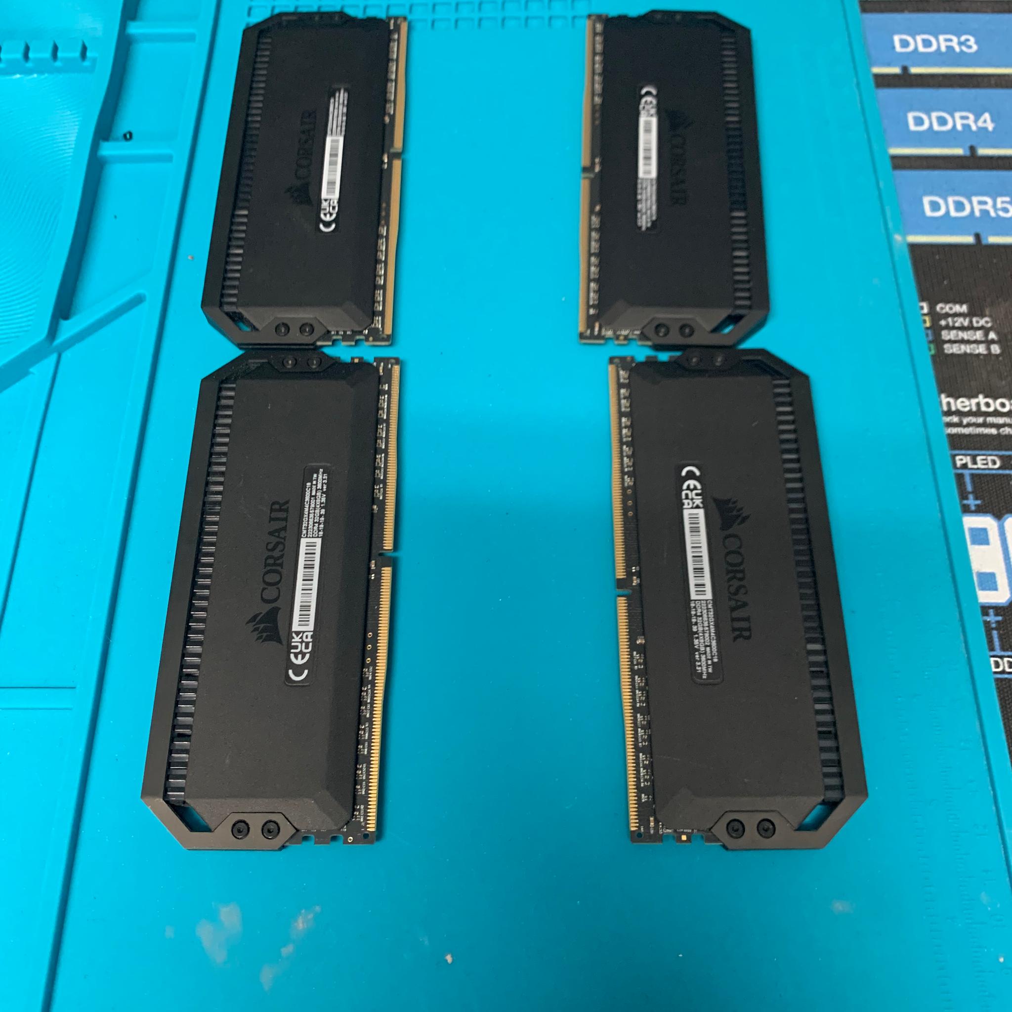 Used Excellent Condition Corsair Dominator Platinum RGB kit