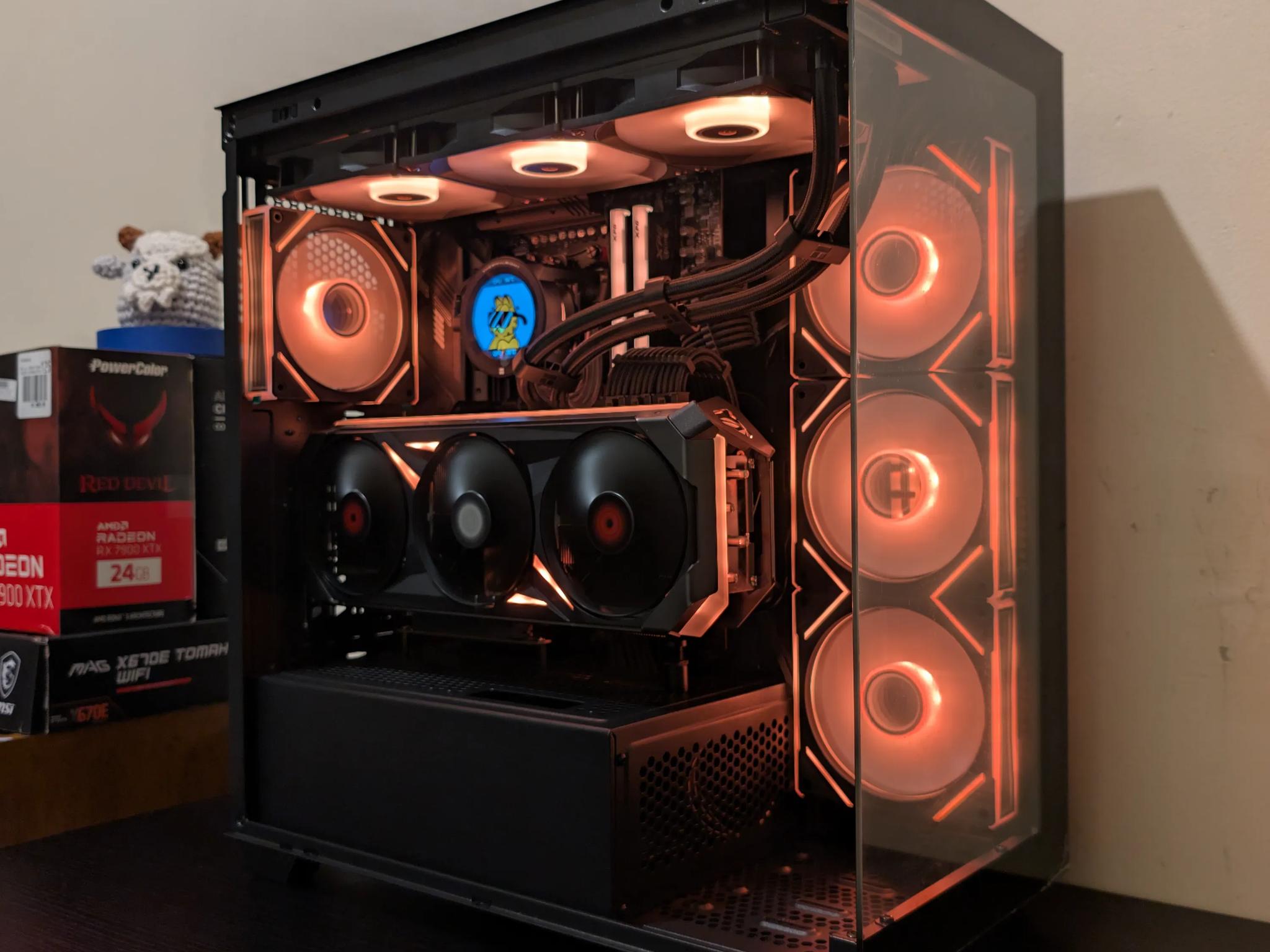 🔥🐈‍⬛ 4K Gaming Beast | RX 7900XTX | Ryzen 9 7900X | 2TB SSD | 32GB RAM | WiFi 6 & Bluetooth 🐈‍⬛🔥