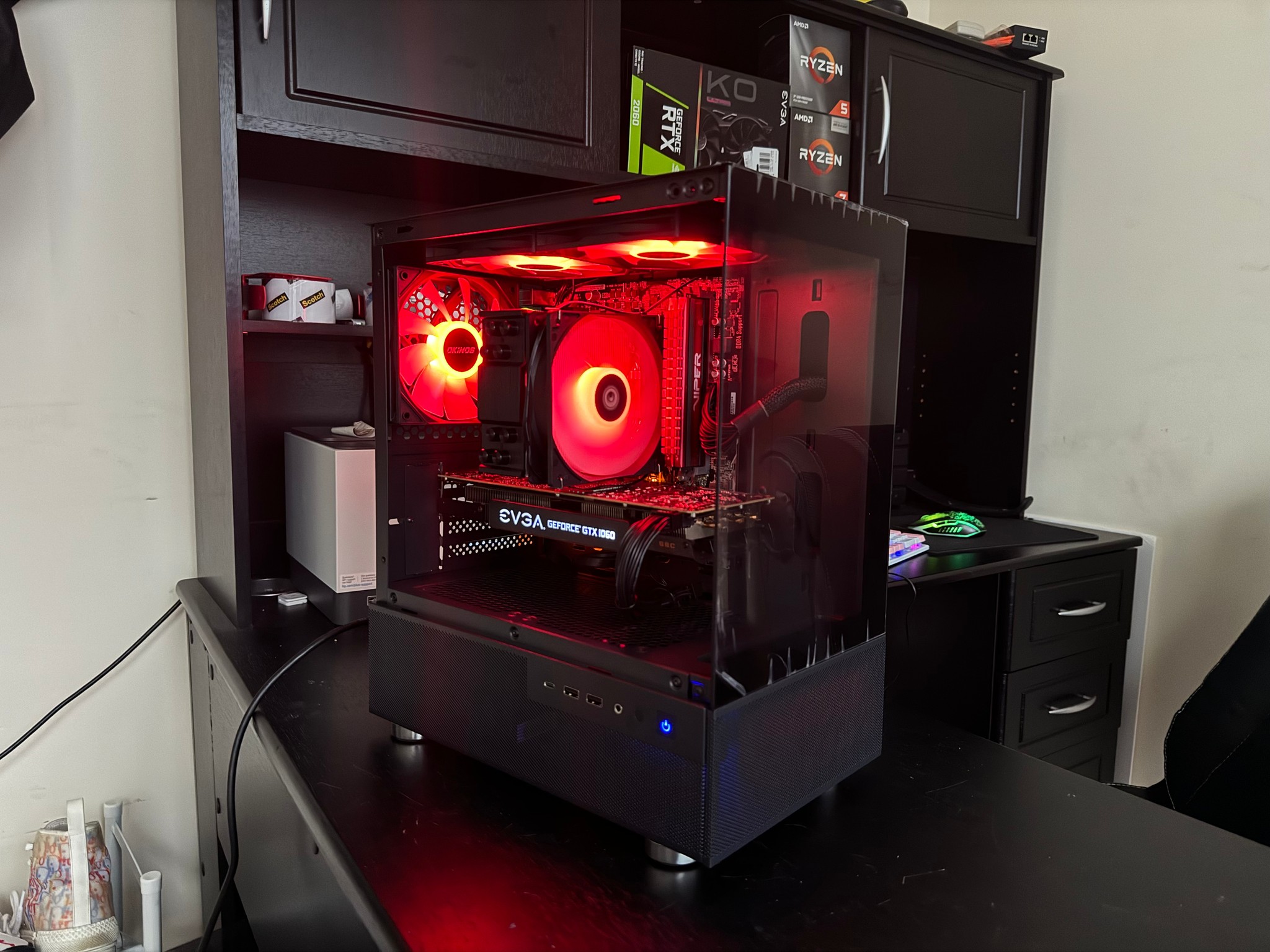 1080P Gaming Pc- Gtx 1060 6gb, Ryzen 5 2600