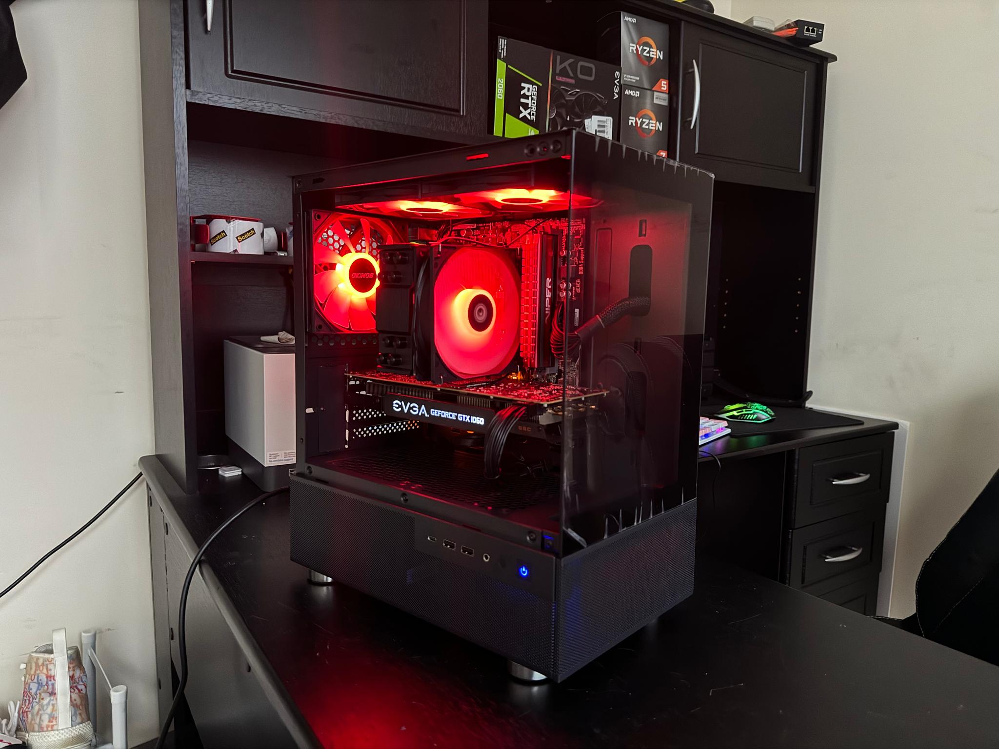 1080P Gaming Pc- Gtx 1060 6gb, Ryzen 5 2600