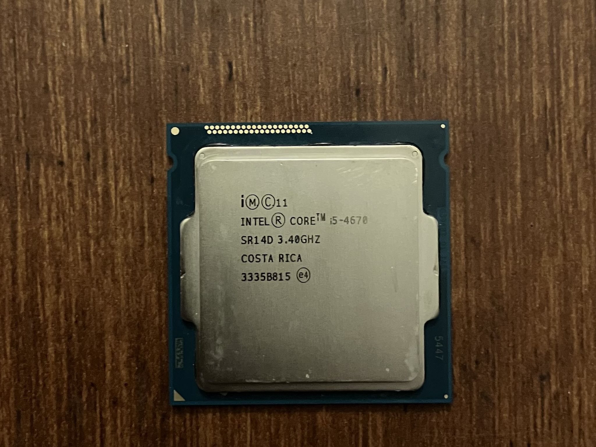 Socket LGA1150 i5-4670 CPU