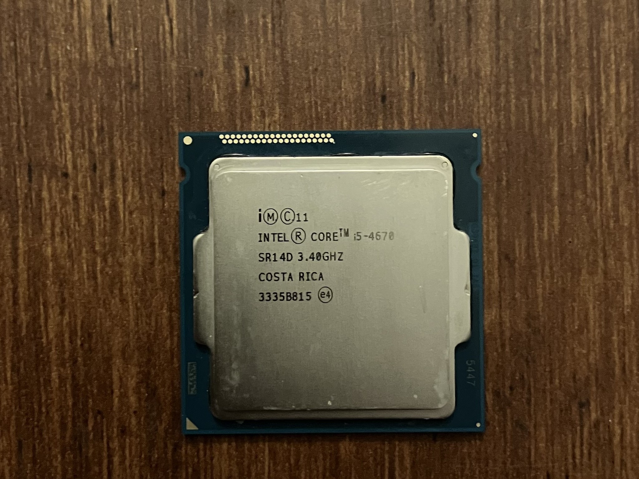 Socket LGA1150 i5-4670 CPU