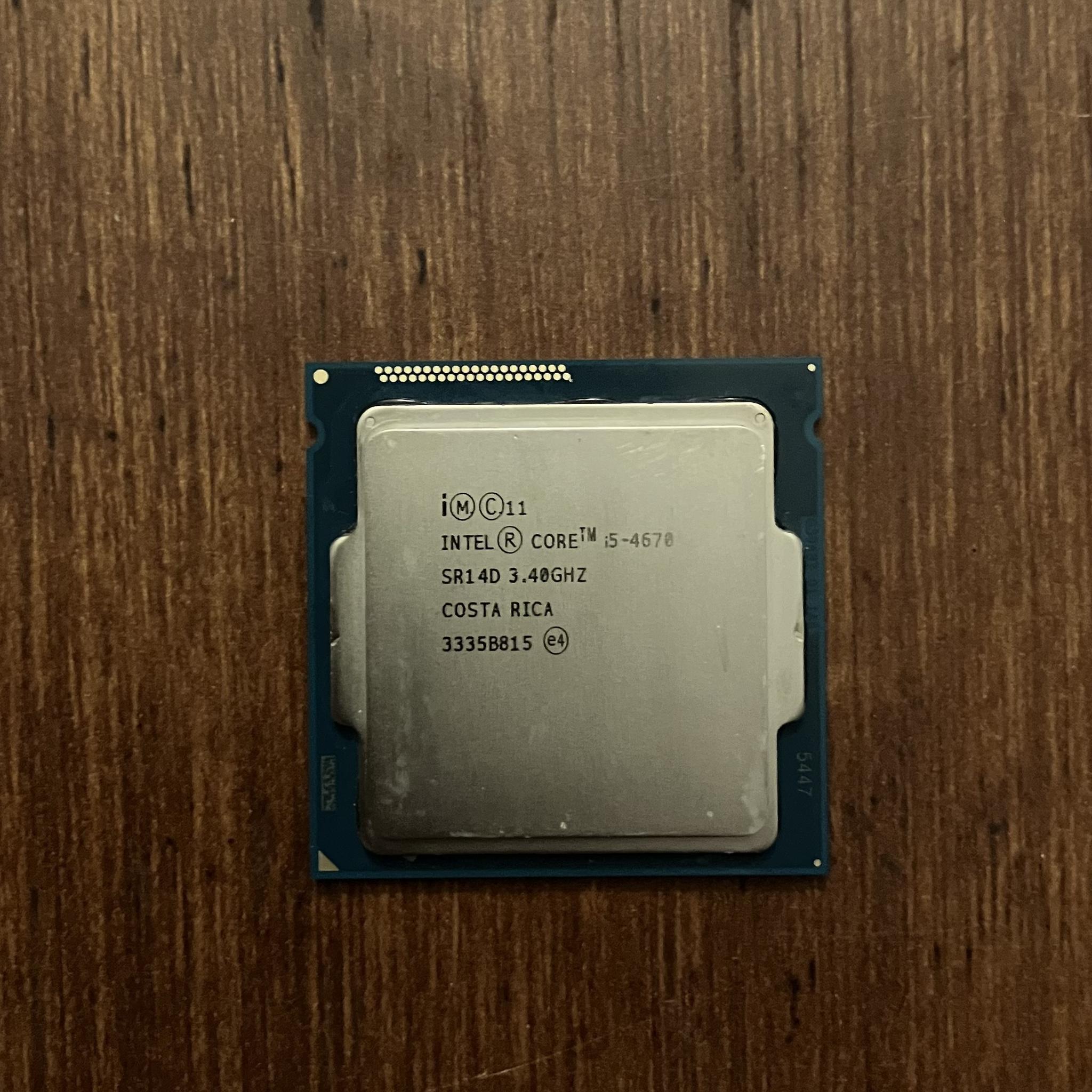 Socket LGA1150 i5-4670 CPU