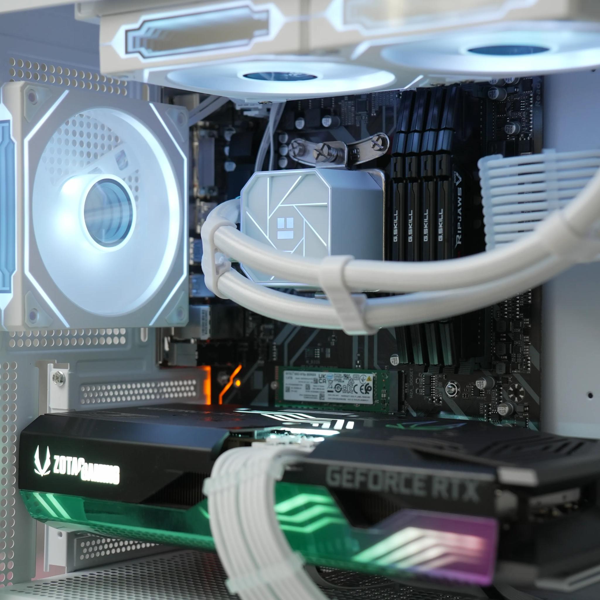Water Cooled Gaming PC | Ryzen 5 5600x | RTX 3070 | 32GB RAM | WIN 11 | WIFI |