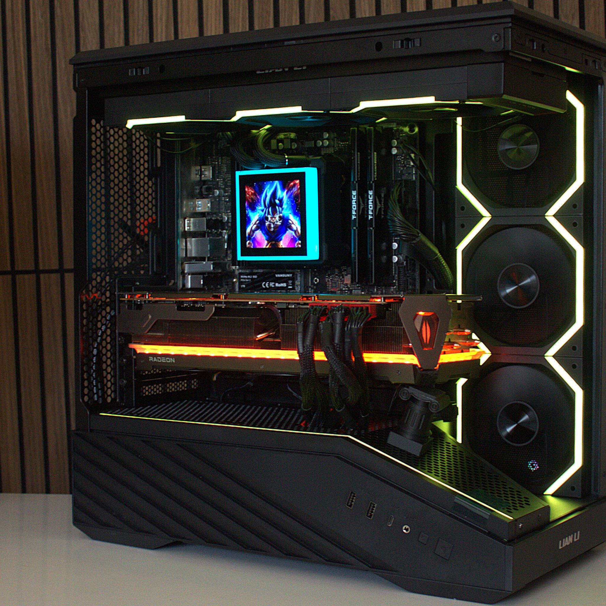 👑KingPin👑 | 9800X3D | RX 7900XTX 24Gb | 32GB DDR5 CL 30 | Lian Li | LCD | 1TB | GOLD