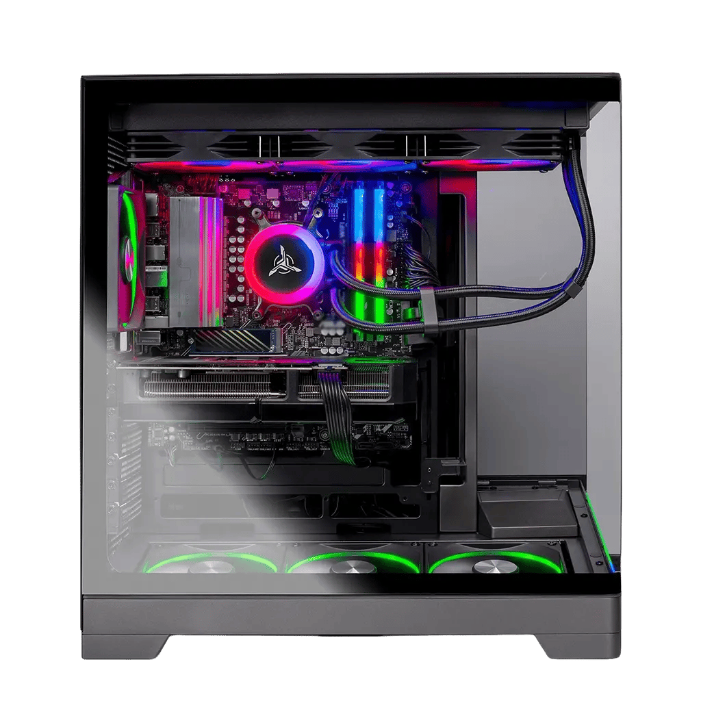 NEW & MUST GO SKYTECH HARPY Gaming PC | RX 9070XT | 32GB RGB RAM | 1TB SSD | AMD 9800X3D | Win 11