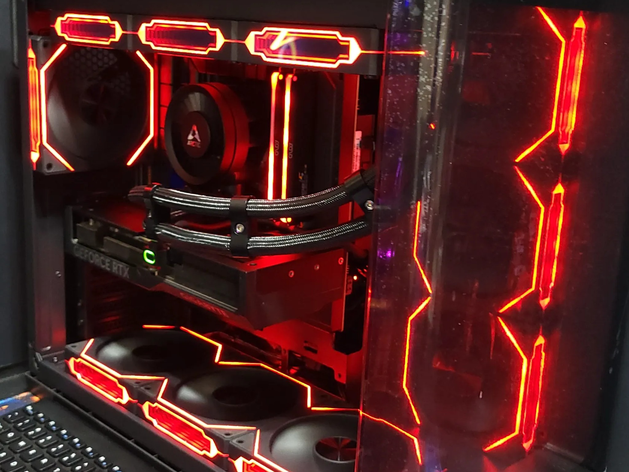 🚀 Intel i7-12700K | Gigabyte RTX 4070 Windforce OC 3X | 32GB DDR5 | 2TB NVMe SSD | TUF B760M 🔥💻