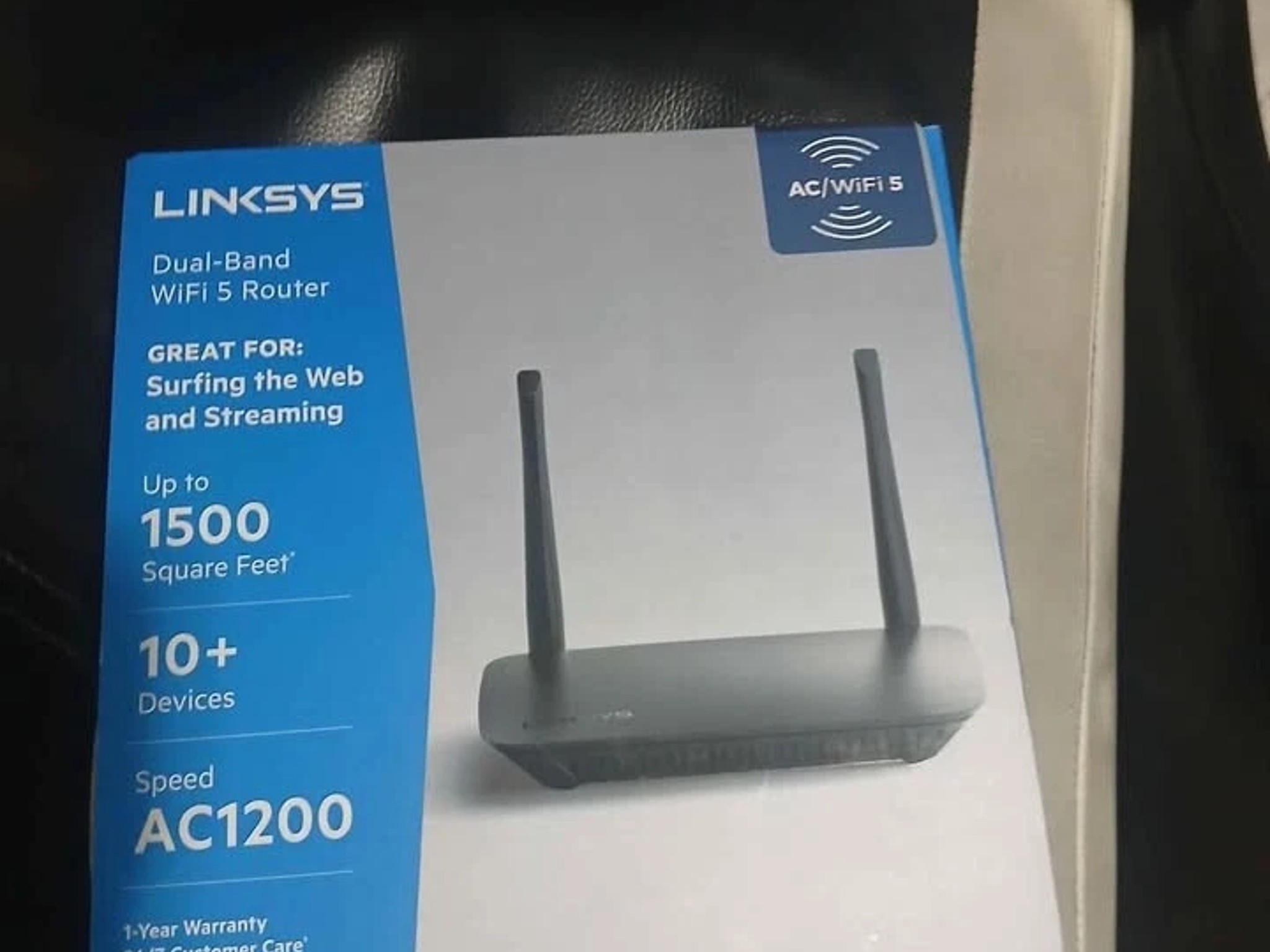 Linksys E5400 Wireless Router Dual-Band AC1200 Wi-Fi 5