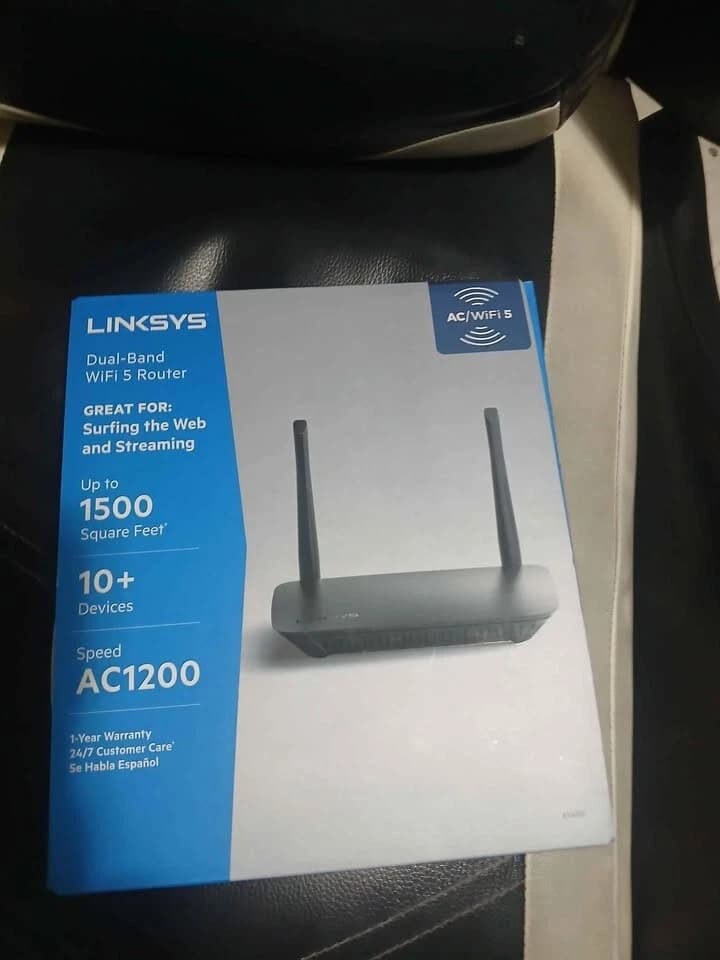 Linksys E5400 Wireless Router Dual-Band AC1200 Wi-Fi 5