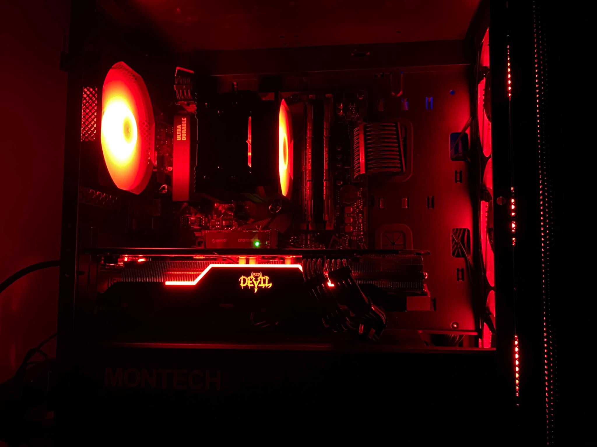 🟥BUDGET GAMING PC🟥RX 5700xt red devil🟥ryzen 5 5600🟥