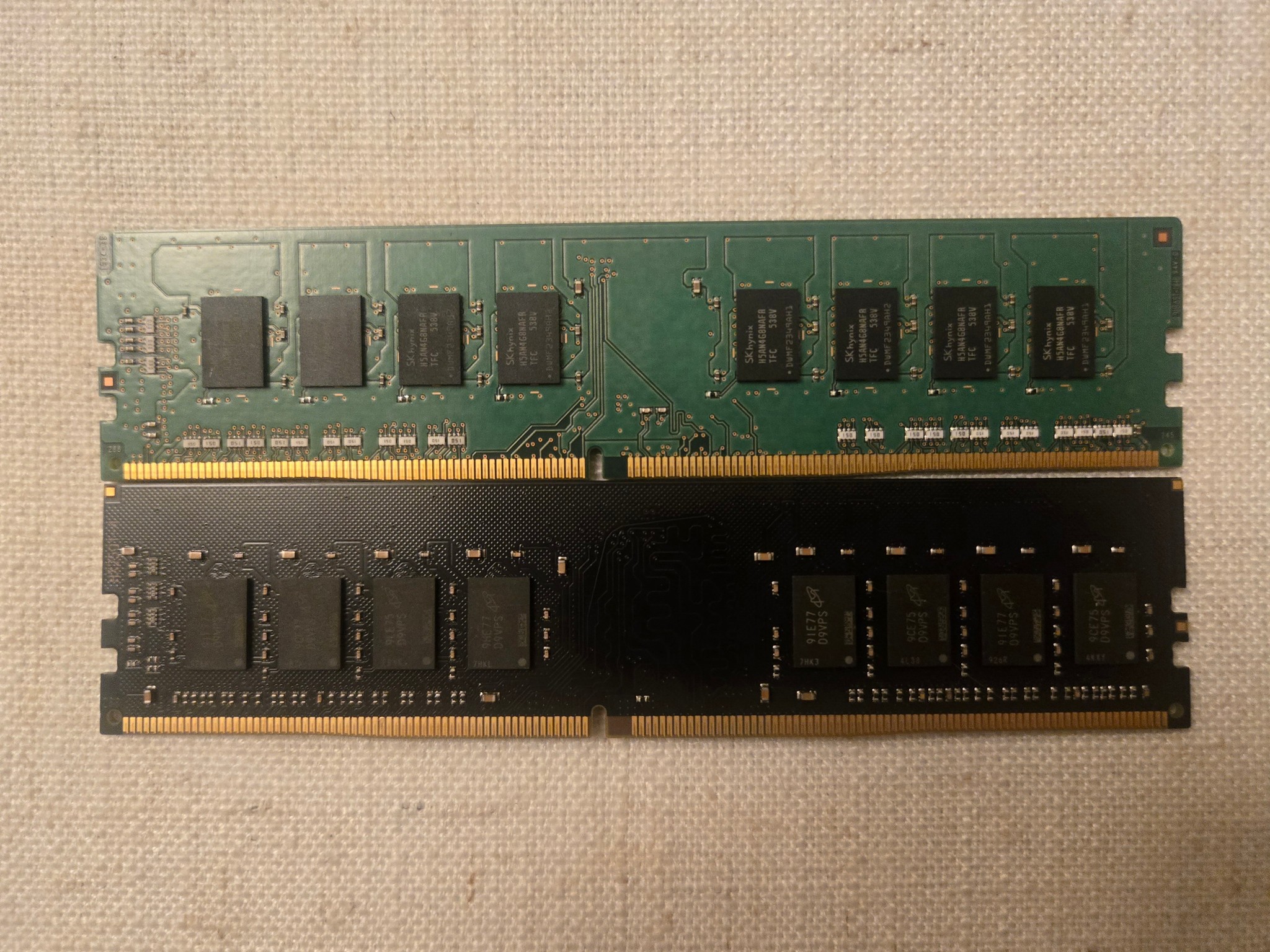 24GB DDR4 (Mixed DIMMs) - Used
