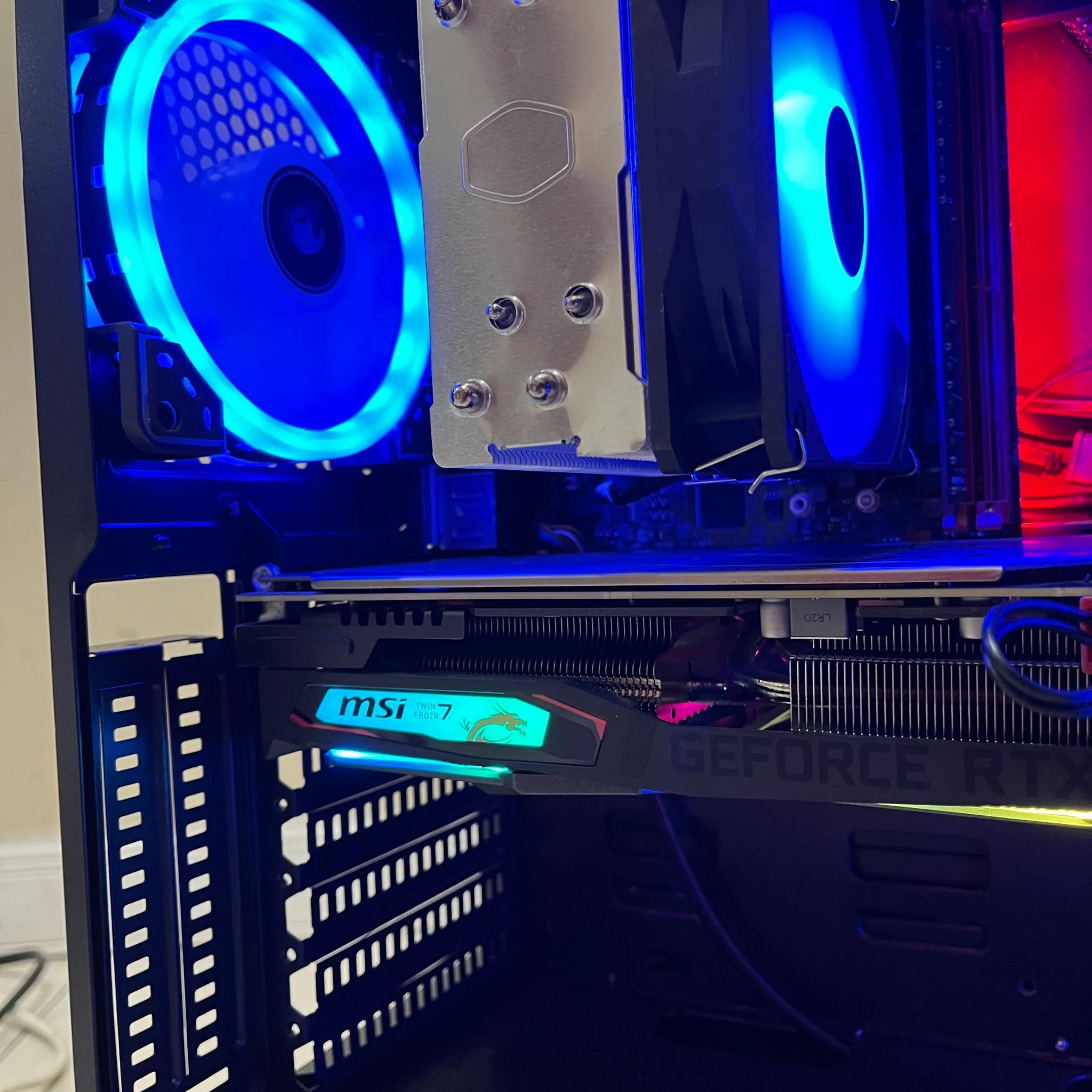 🟠🔥NVIDIA RTX 2060 Super, Ryzen 5 3600, 16GB RAM, 1.1 TB Storage, High Performance Gaming PC w/Remote