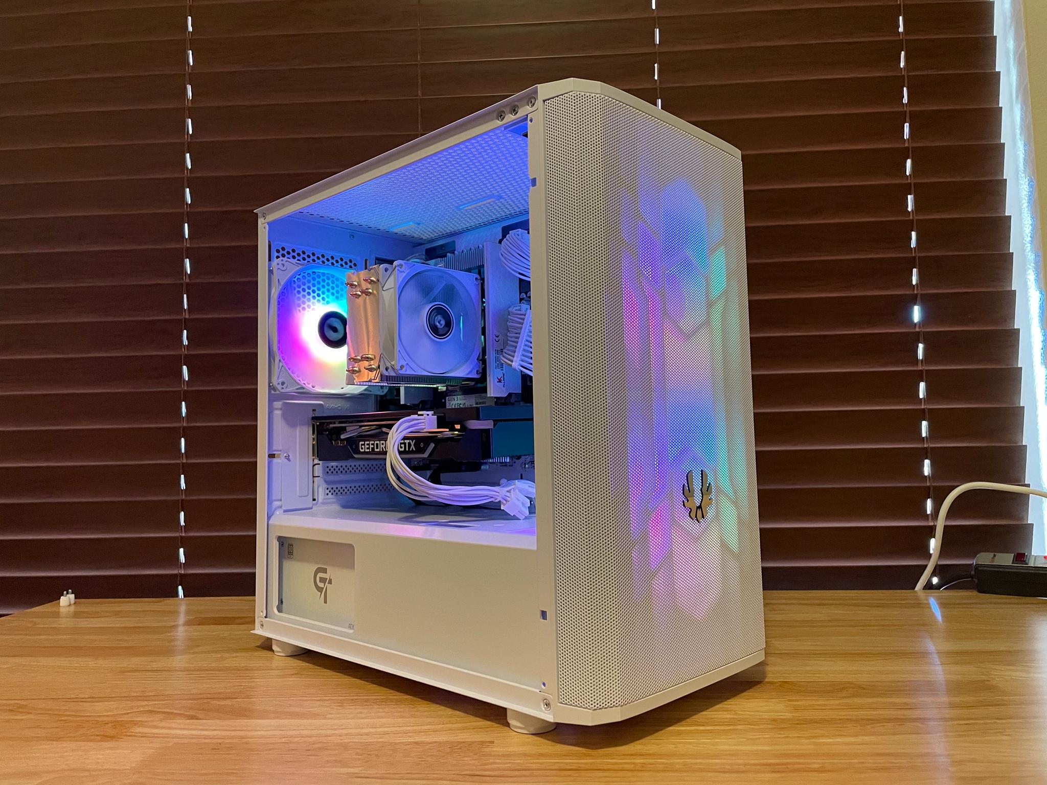 White Budget Gaming PC (Xeon E5-2630 V4 | GTX 1660 Super | 32GB RAM | 512GB SSD | Wifi)