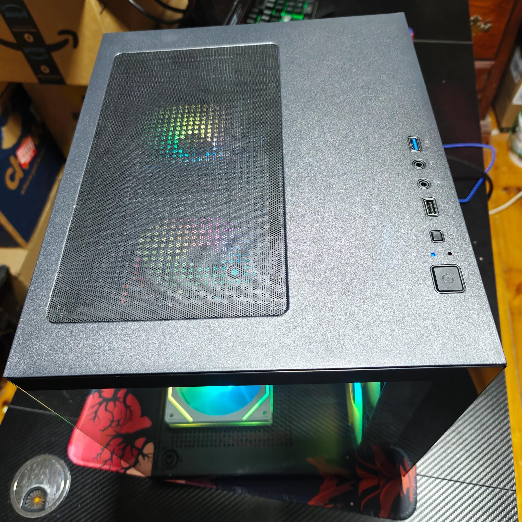 Custom Black 1080p Mini Tower Gaming PC