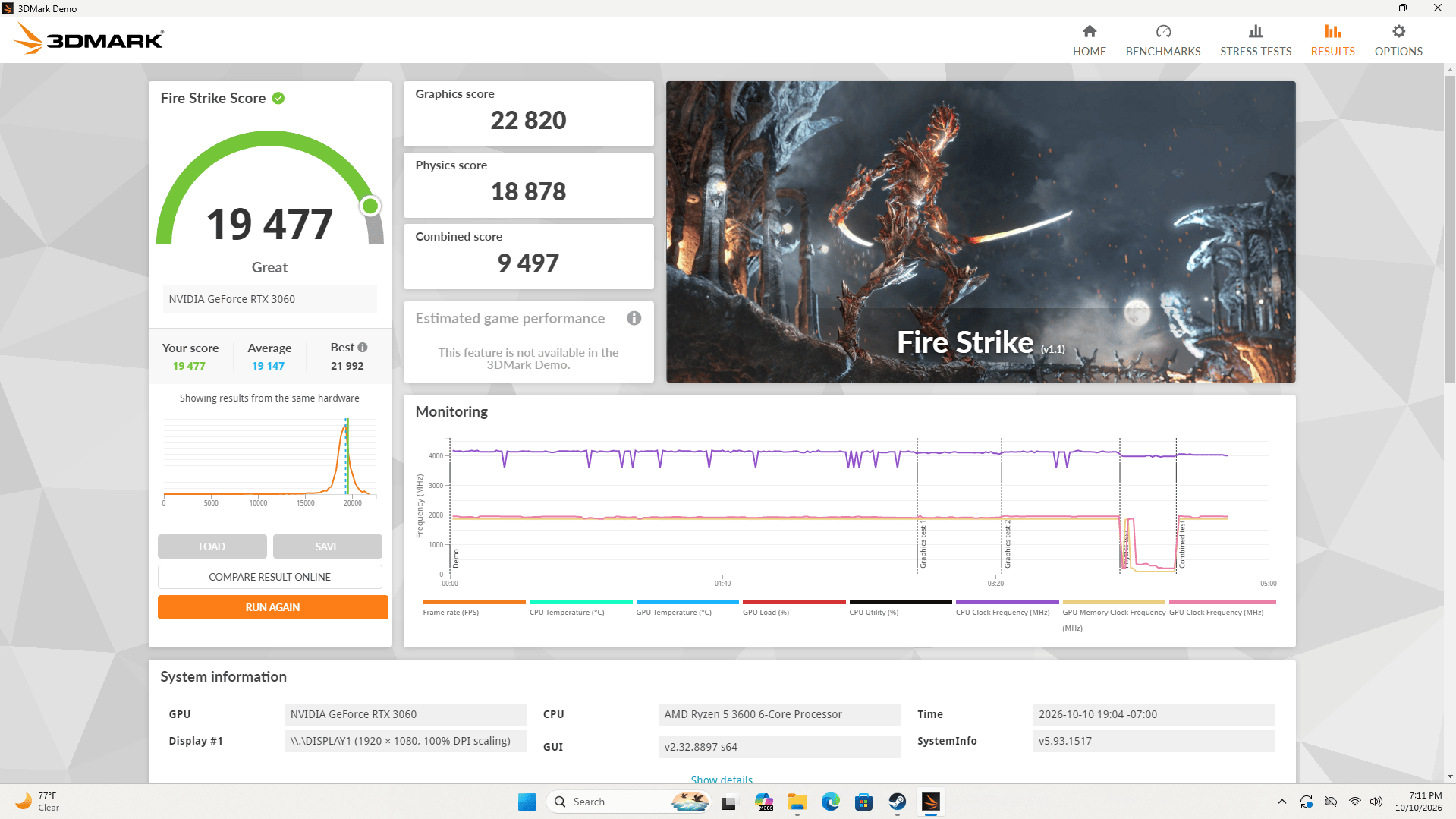 OHM V1.0 | RTX 3060 12GB | Ryzen 5 3600 | 32GB DDR4 | 512GB NVMe | Mini-ITX Gaming PC