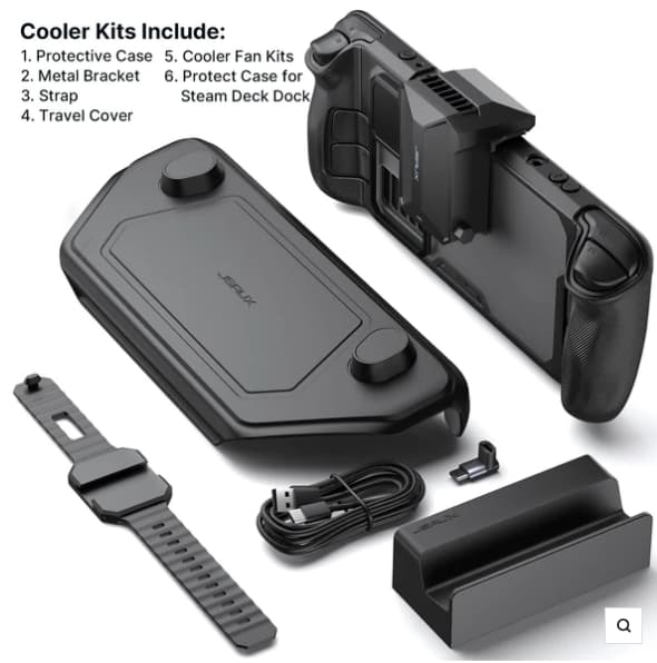 ModCase for Steam Deck w/ Turbine Cooler