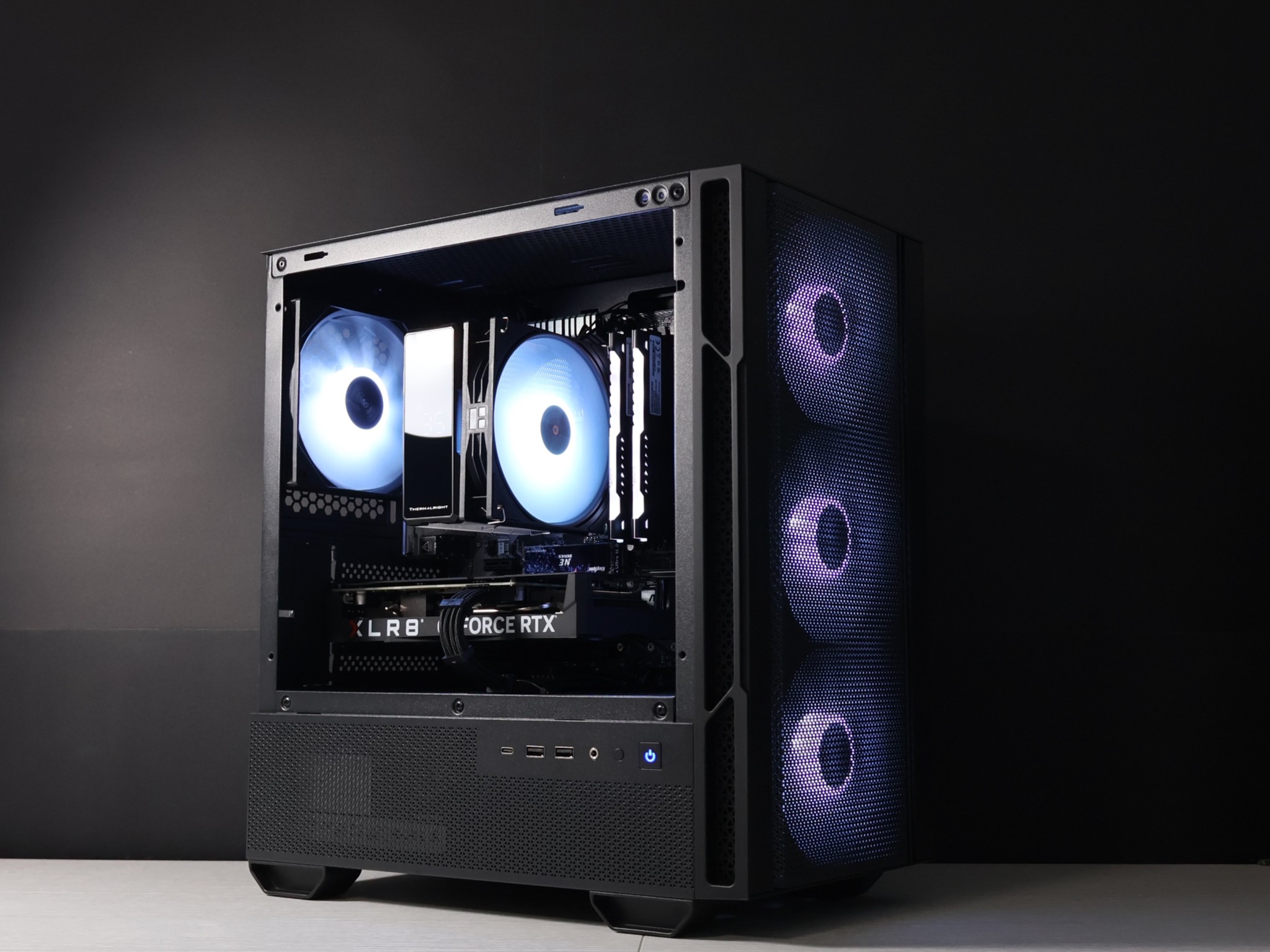 ⚫️BLACKOUT⚫️ Gaming PC | AMD Ryzen 5 3600 | 32GB | RTX 4060 | 1TB SSD | Win11 Home | Wi-Fi