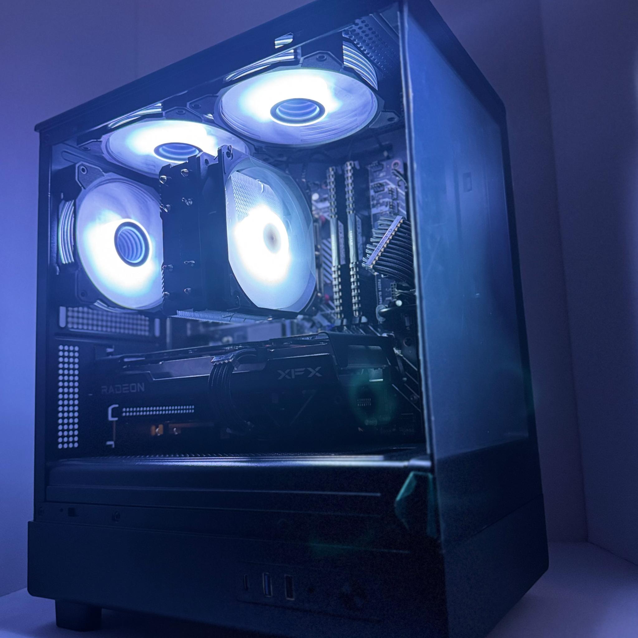 🏴DARKNIGHT PLUS🏴 R5 5600X | RX 6600 | 1TB SSD | 16GB DDR4 | WIFI/BT | WIN 11