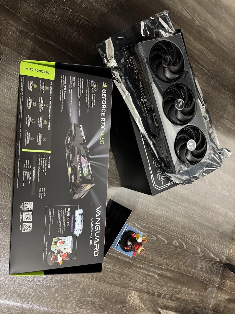 RTX 5080 MSI Vanguard SOC Launch Edition