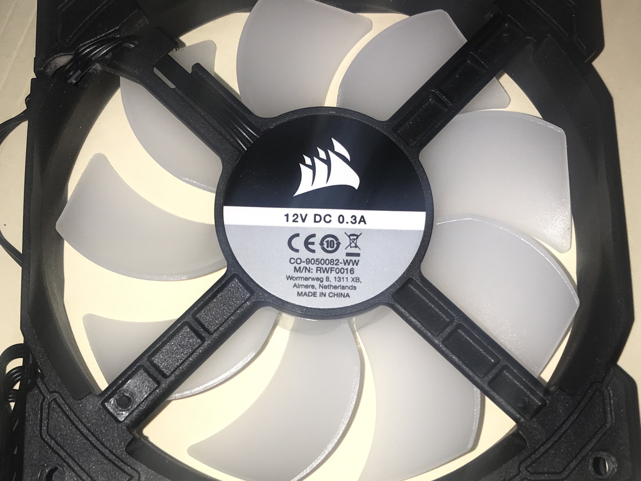 CORSAIR Air Series LED AF120 -3 pin header