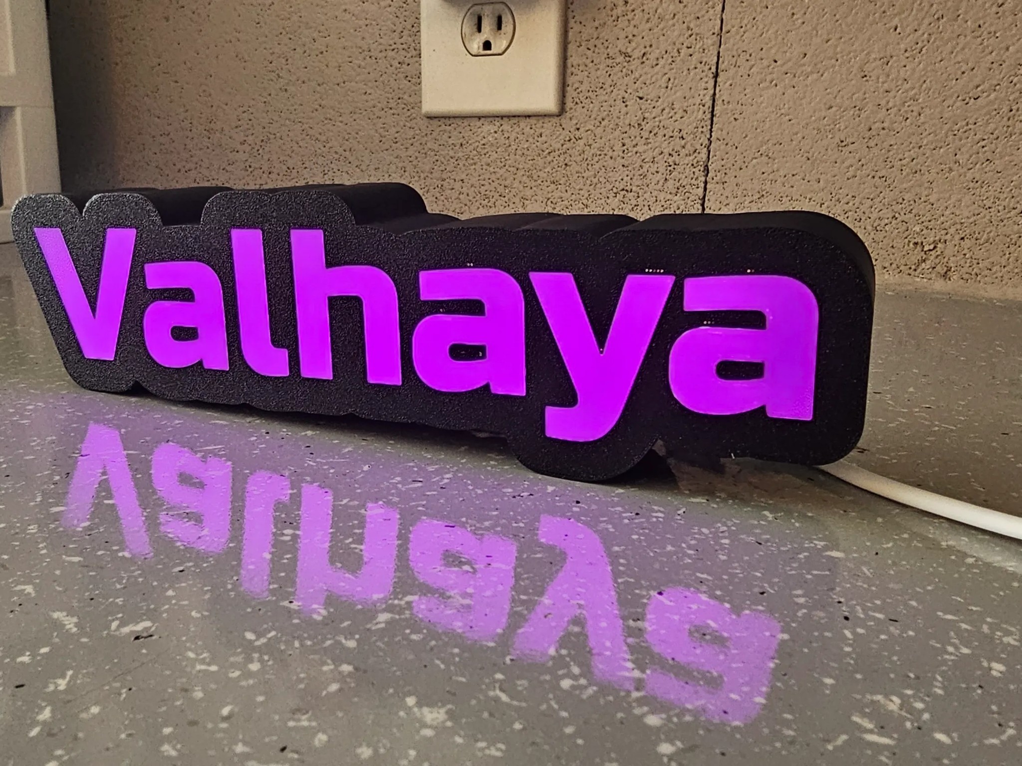 Customized LED Text Signs (Gamertags, Business Signs, Etc)