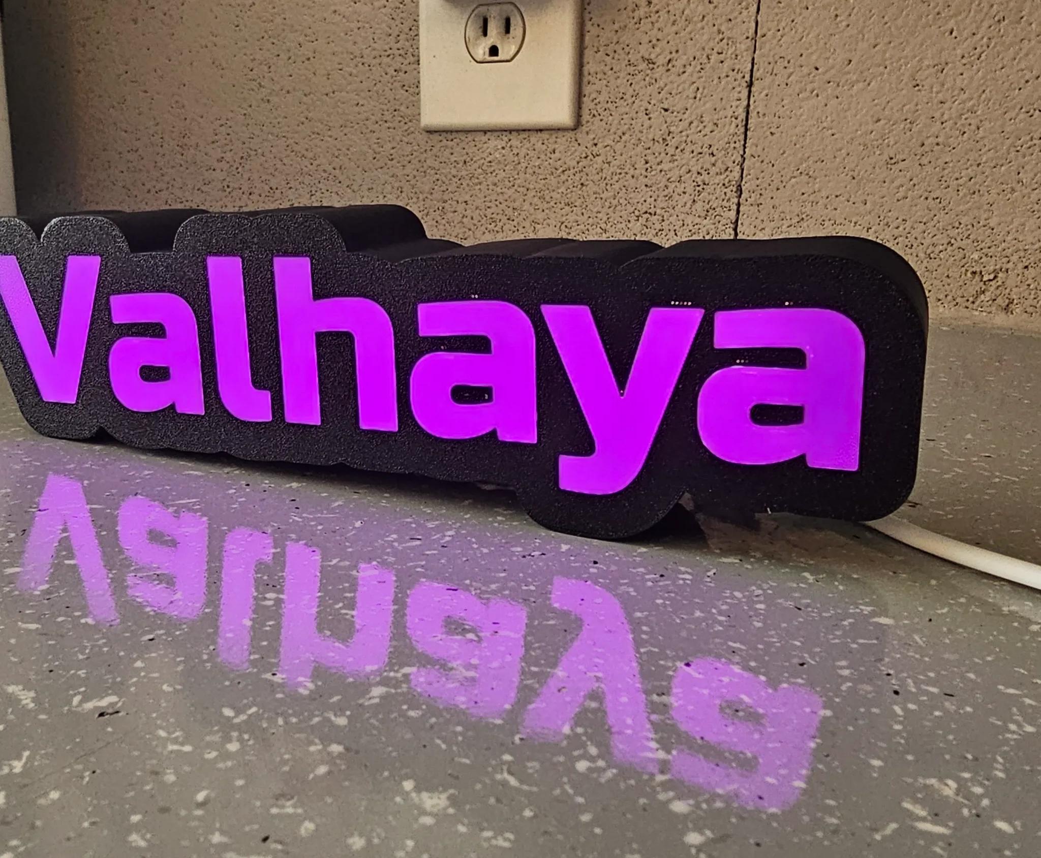 Customized LED Text Signs (Gamertags, Business Signs, Etc)