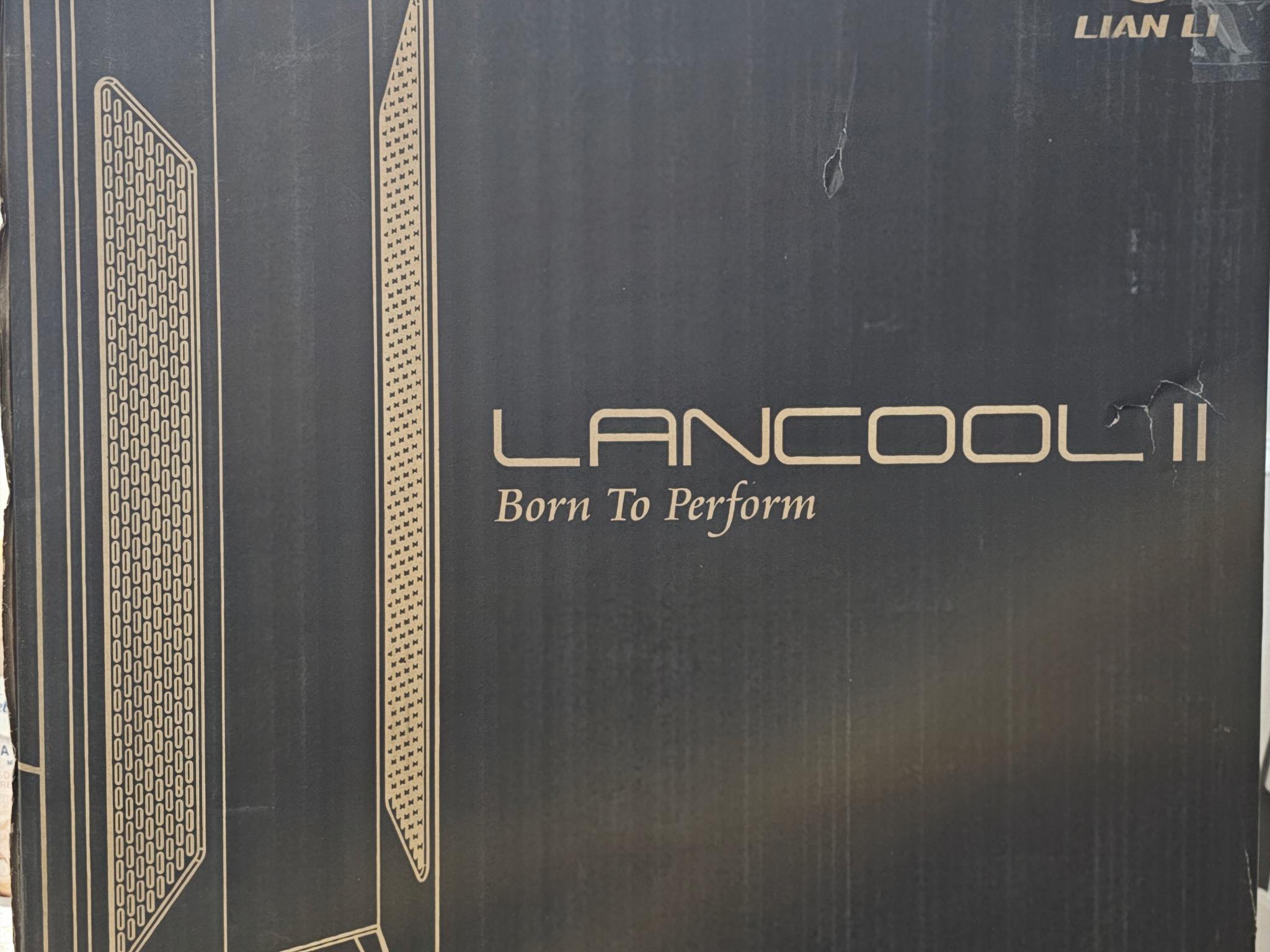 LIAN LI LANCOOL 2 WHITE Tempered Glass ATX Case -White Color -LANCOOL II -W