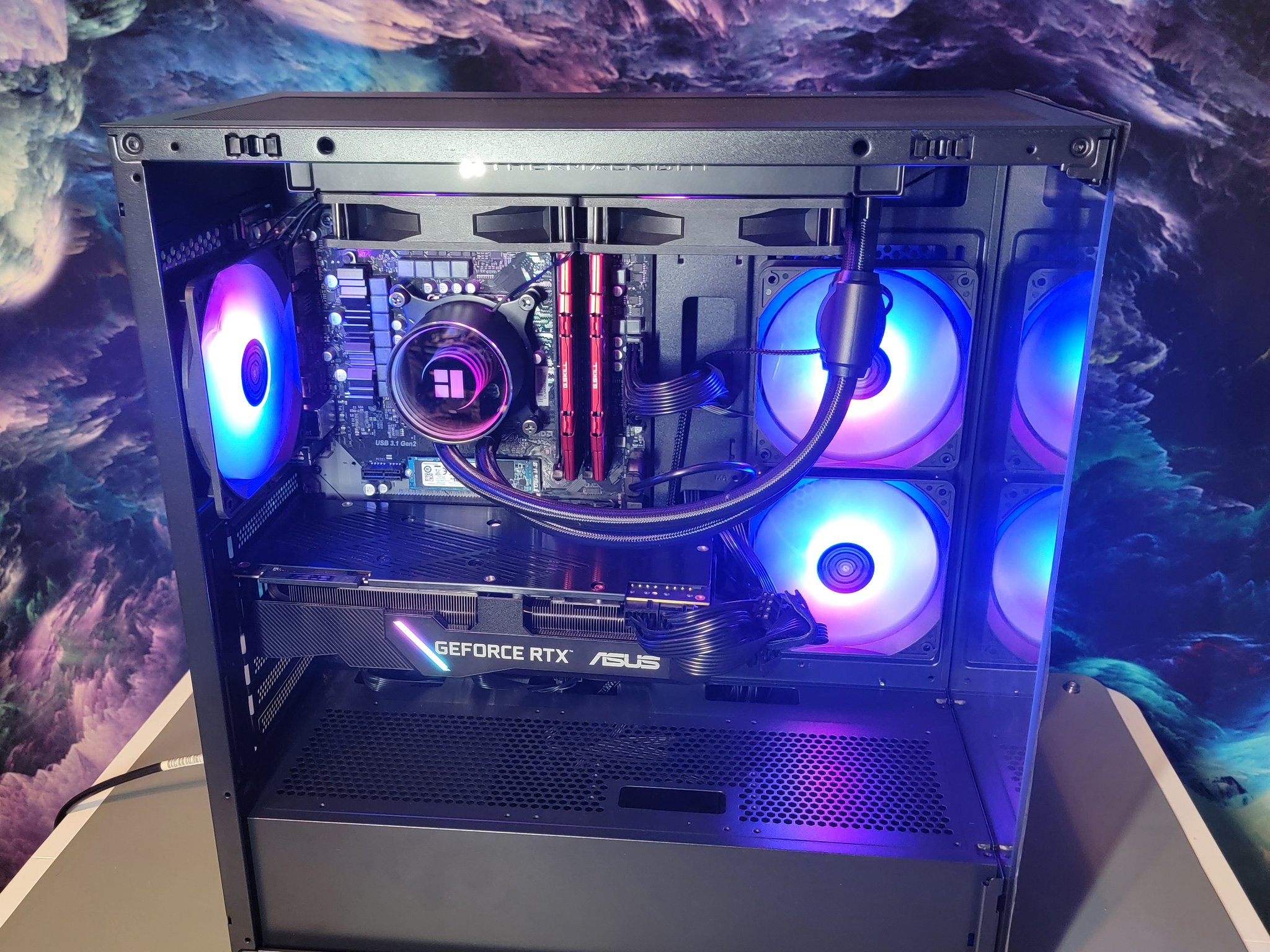 ASUS RTX 2070 Super 8gb + Intel i7 8700k PC Build #35