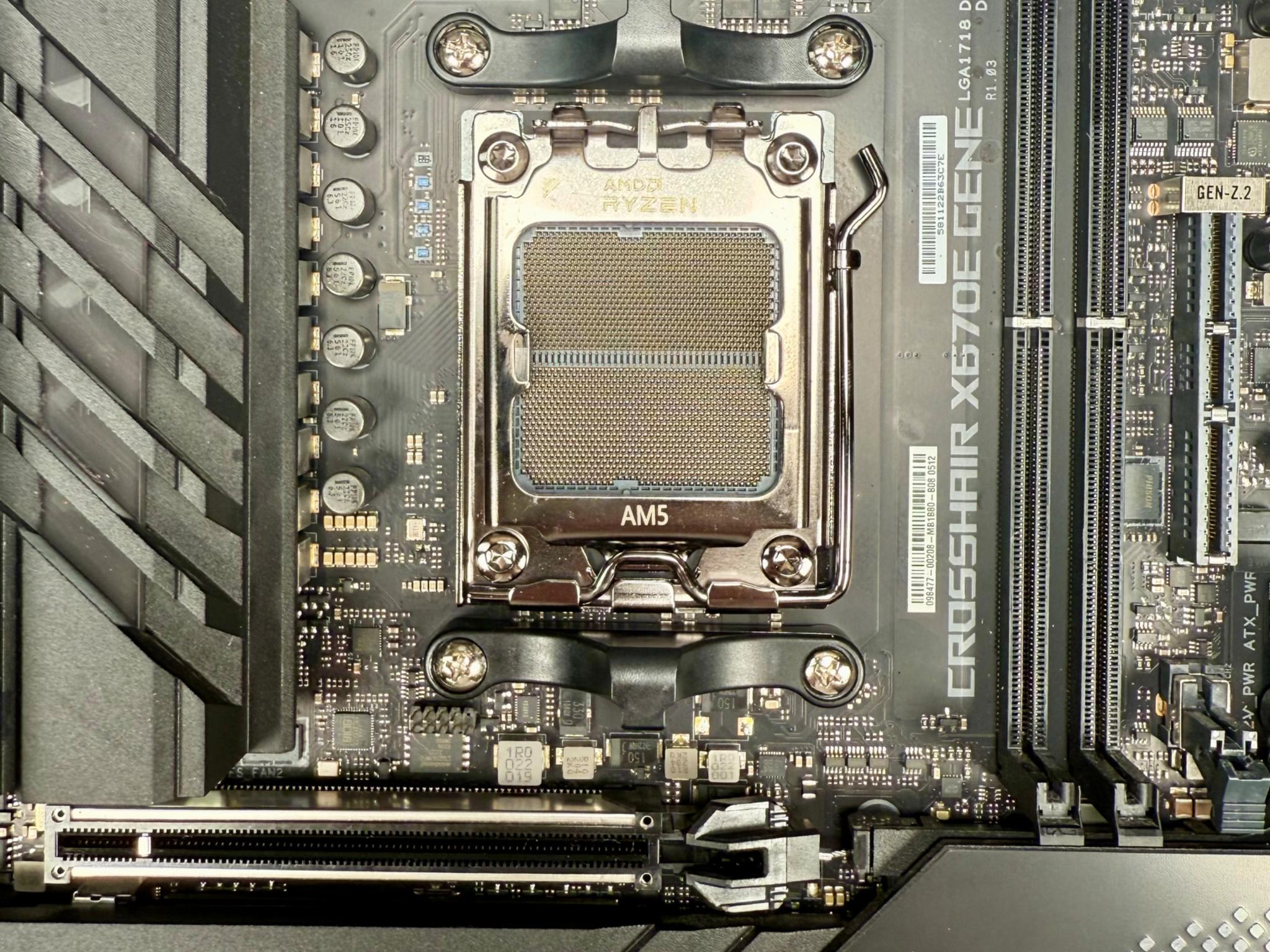 Asus ROG CROSSHAIR X670E GENE AM5 motherboard