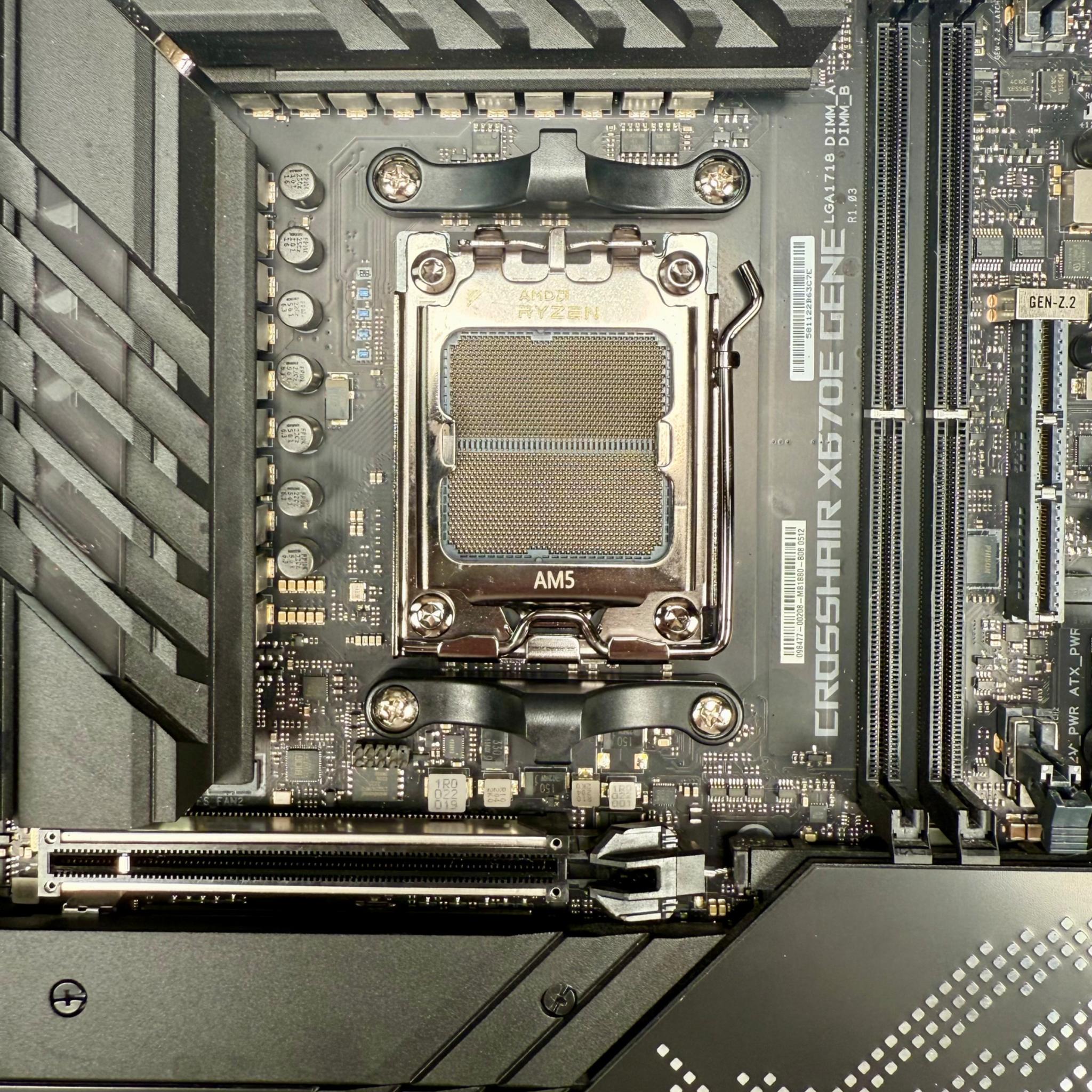 Asus ROG CROSSHAIR X670E GENE AM5 motherboard