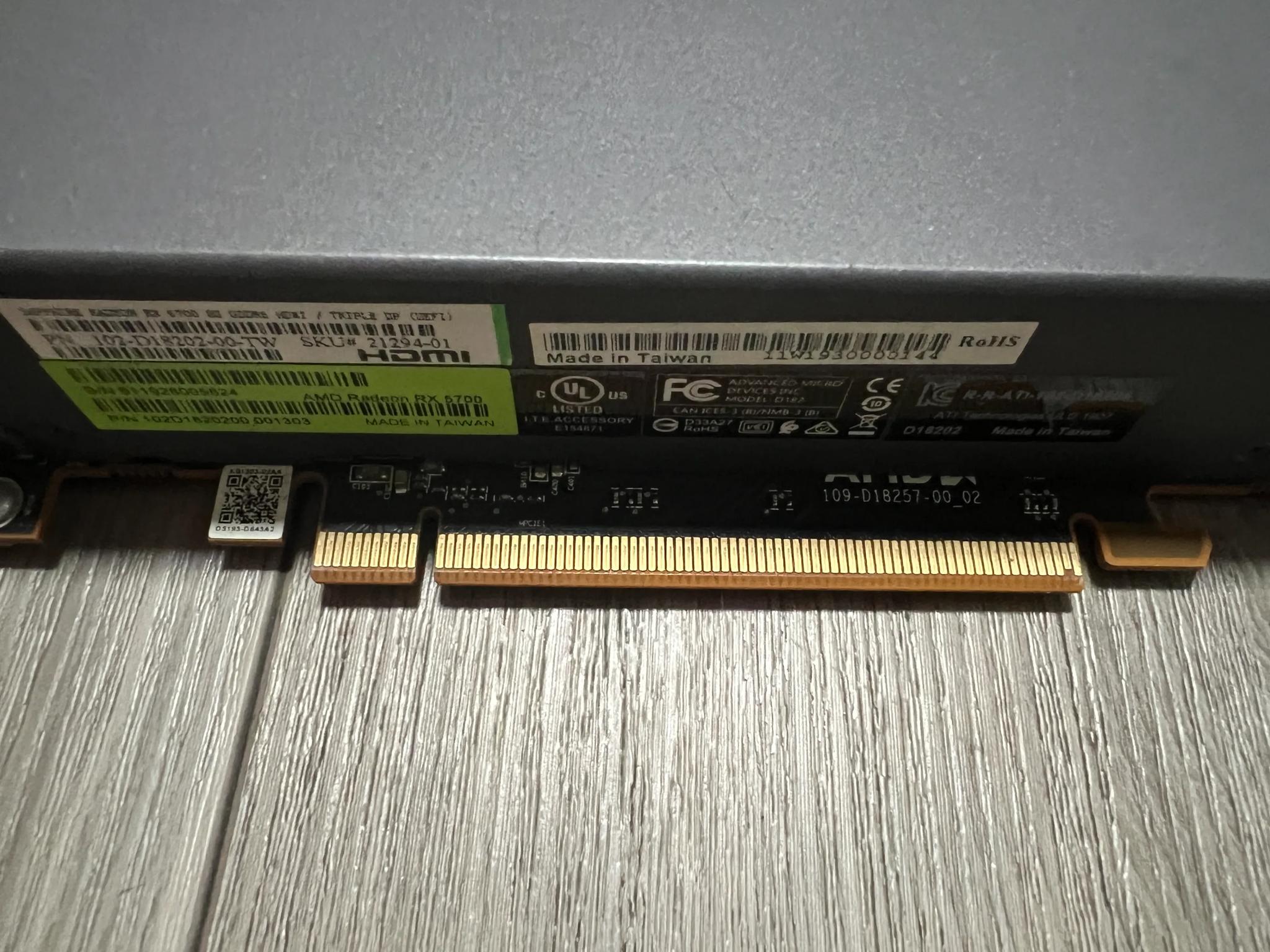 AMD Radeon RX 5700 8GB (AS-IS)