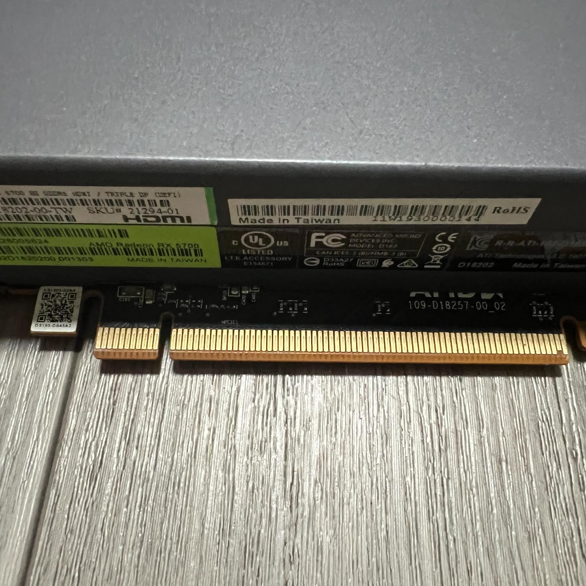 AMD Radeon RX 5700 8GB (AS-IS)