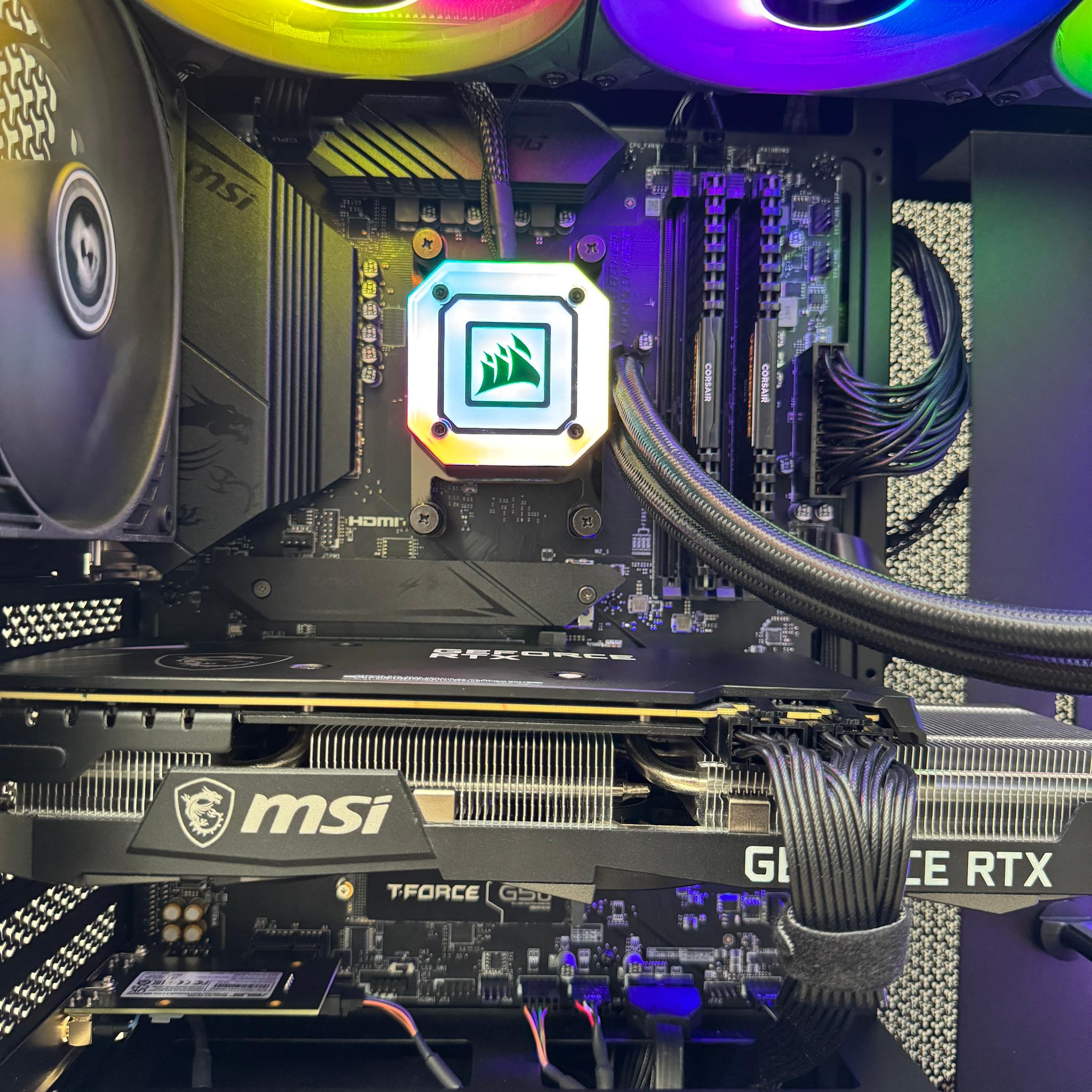 Custom Gaming PC | 3070 | AMD 5800XT | 16GB DDR4 | 768GB STORAGE | CORSAIR
