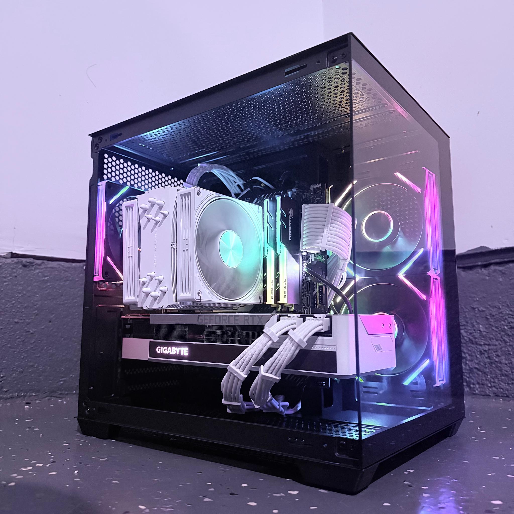 ⚪️"Ghost Spectrum"🌈| 1440p Gaming | RTX 3080 | i7 11700 | 32GB Ram | 1TB SSD | Free ShIpping