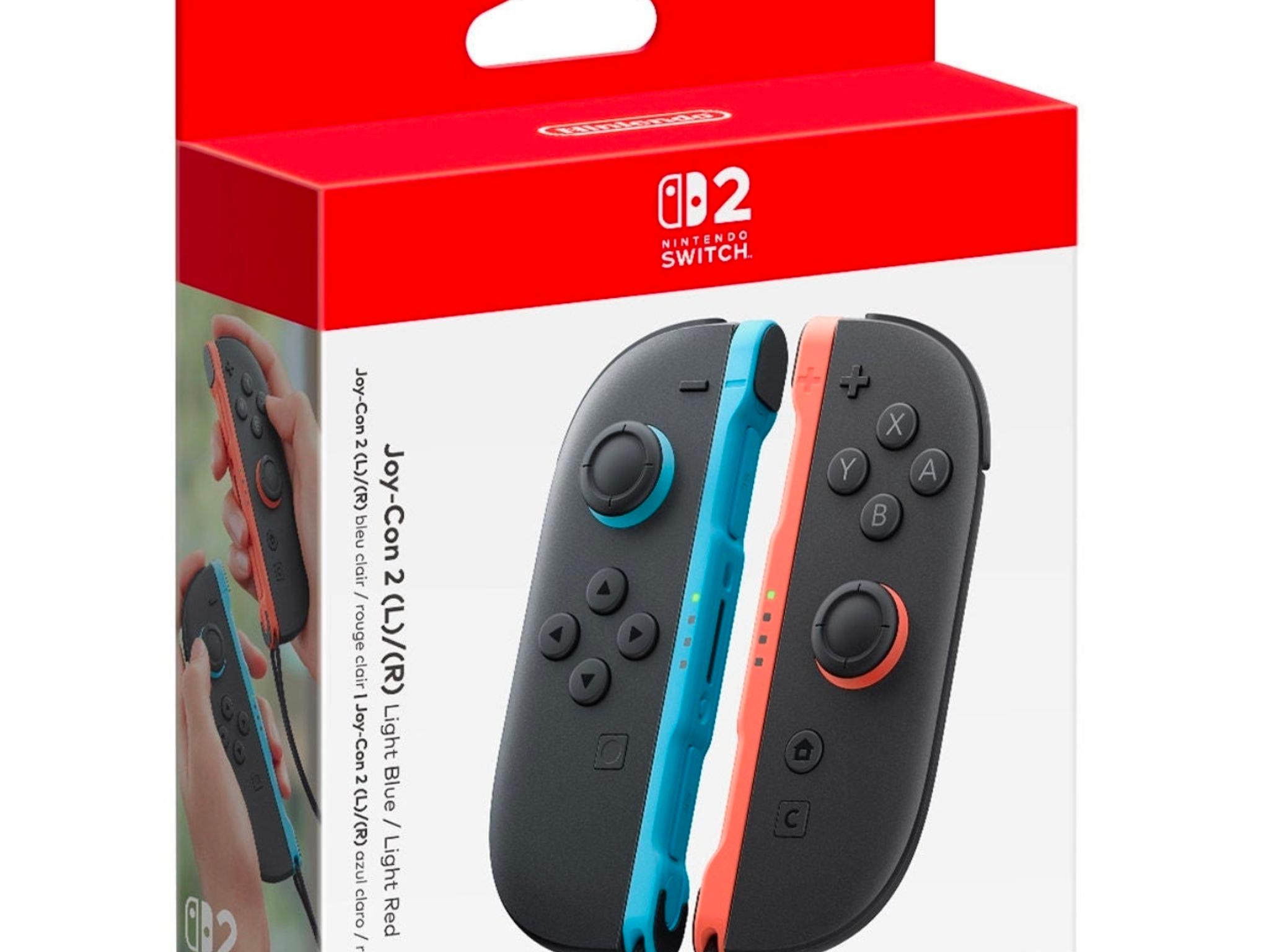 Nintendo Switch 2 Joycon Neon Red/Bluetooth NEW