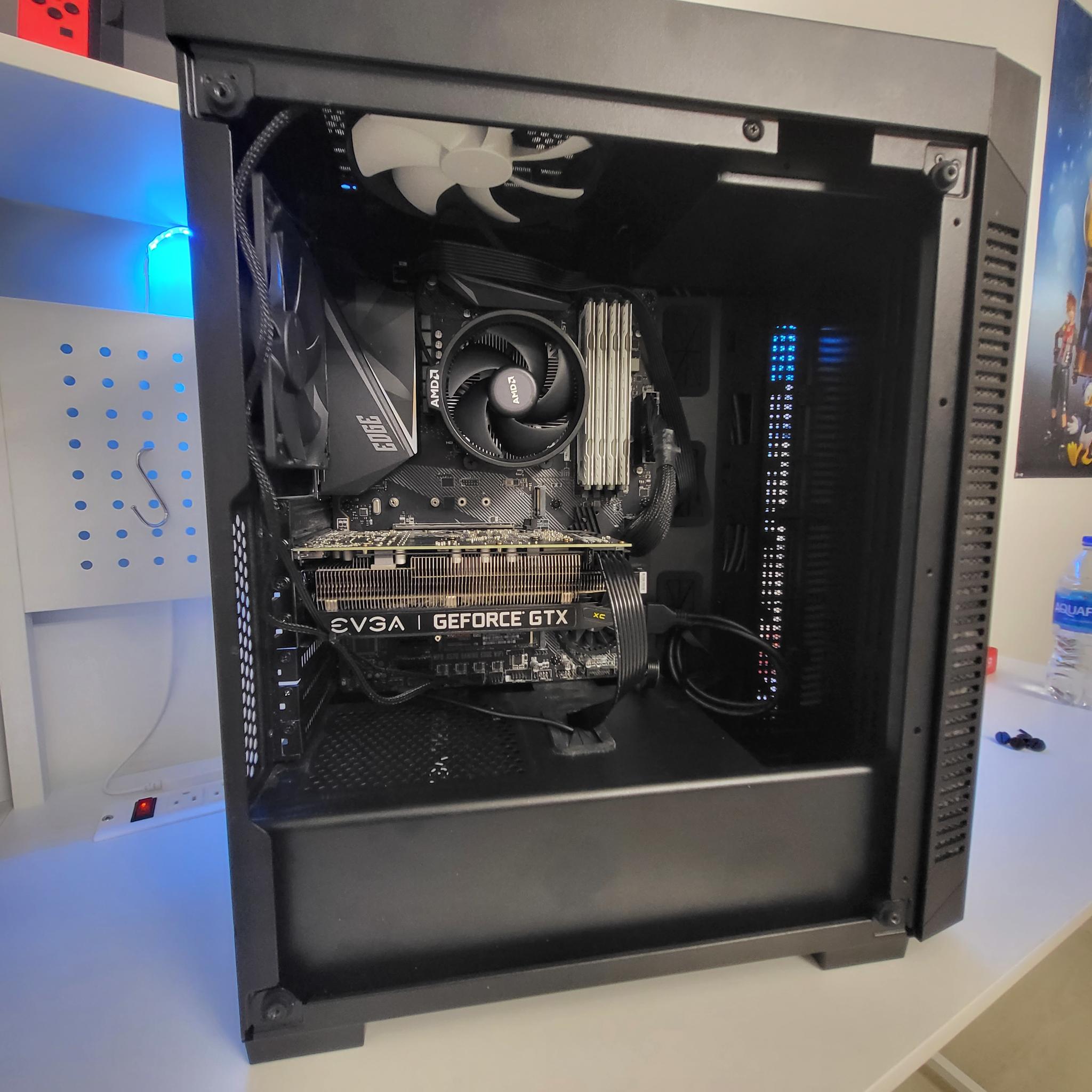 4K/60 Workstation - AMD Ryzen 9 3900x EVGA GTX 1660 Ti + 1TB SSD NVME 32 GB DDR4 RAM