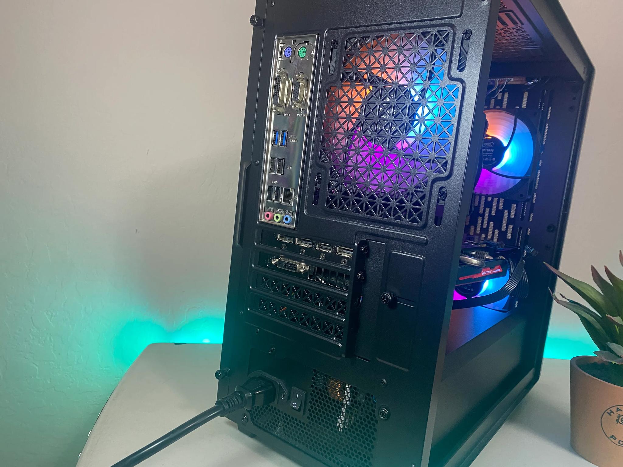 👾 Custom Built intel i5/AMD Radeon Budget RGB Gaming PC Computer 👾 | Minecraft, Valorant, and more