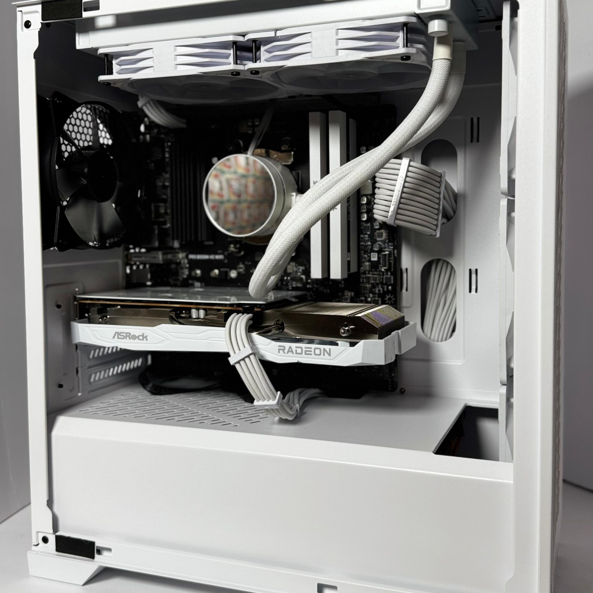 🥛OREO BEAST⚫ R5 5500 | RX 6600 | 1TB SSD | WIN 11 | BT/WIFI