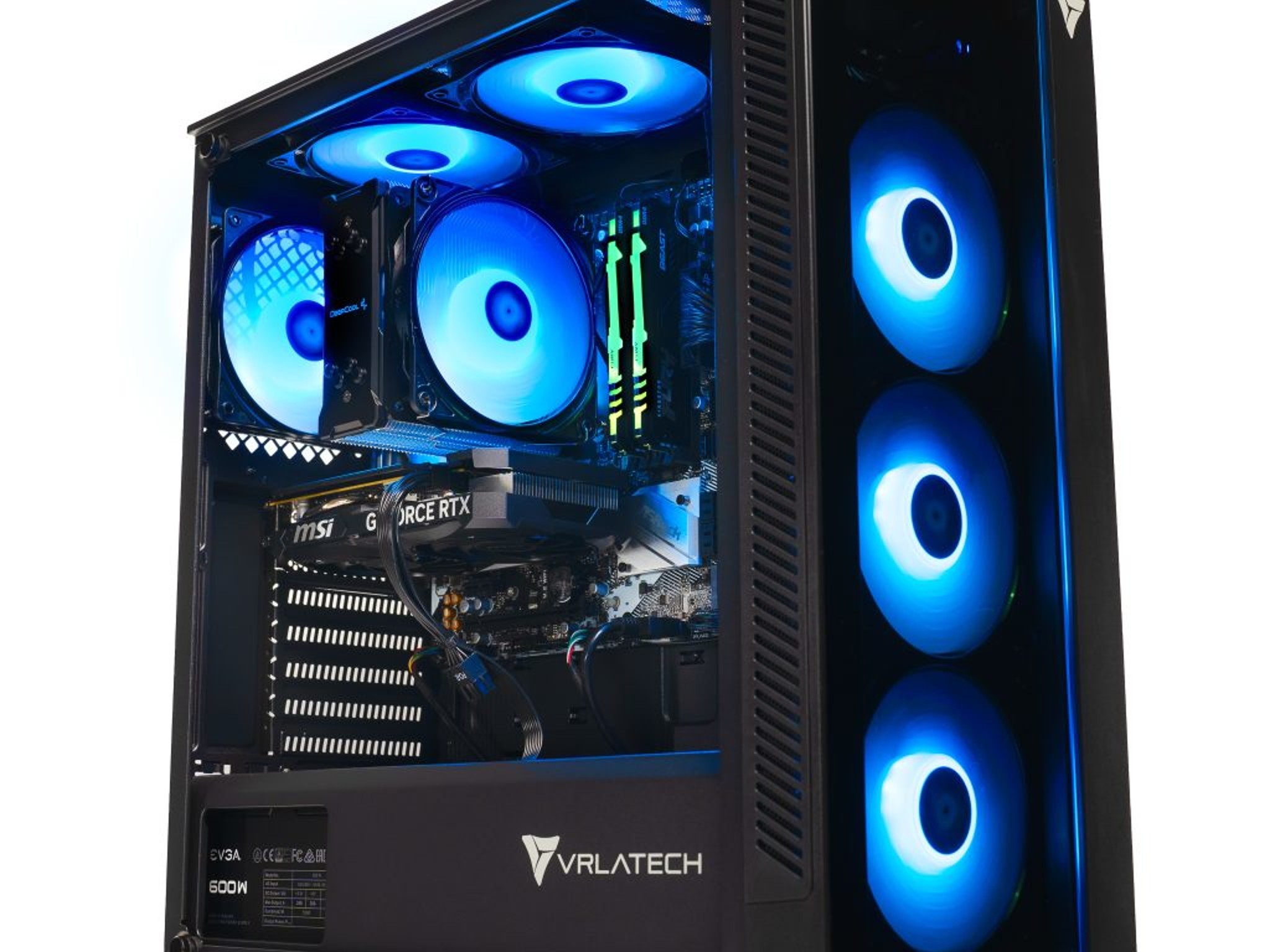 NEW VRLA Tech GeForce RTX 4060 Ti Intel Core i5-14400F 32GB DDR5 1TB NVMe 650W PSU Windows