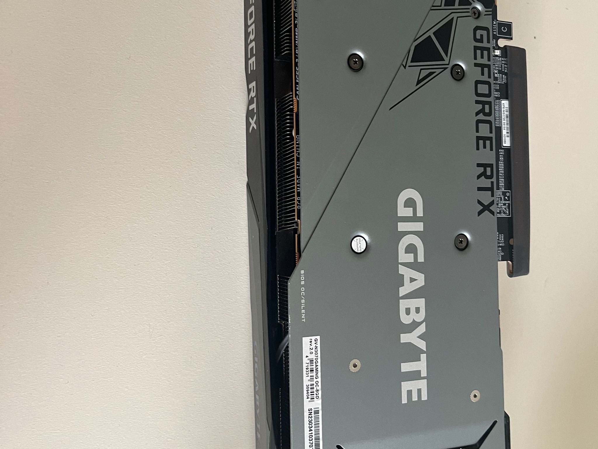 GIGABYTE RTX 3070 8GB